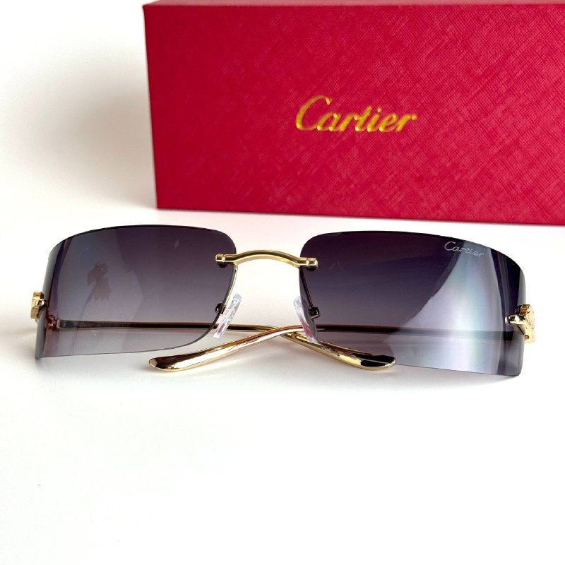 Cartier Mask CT0398S-001 Gold Black Sunglasses Side View Lebanon - ChronoVault