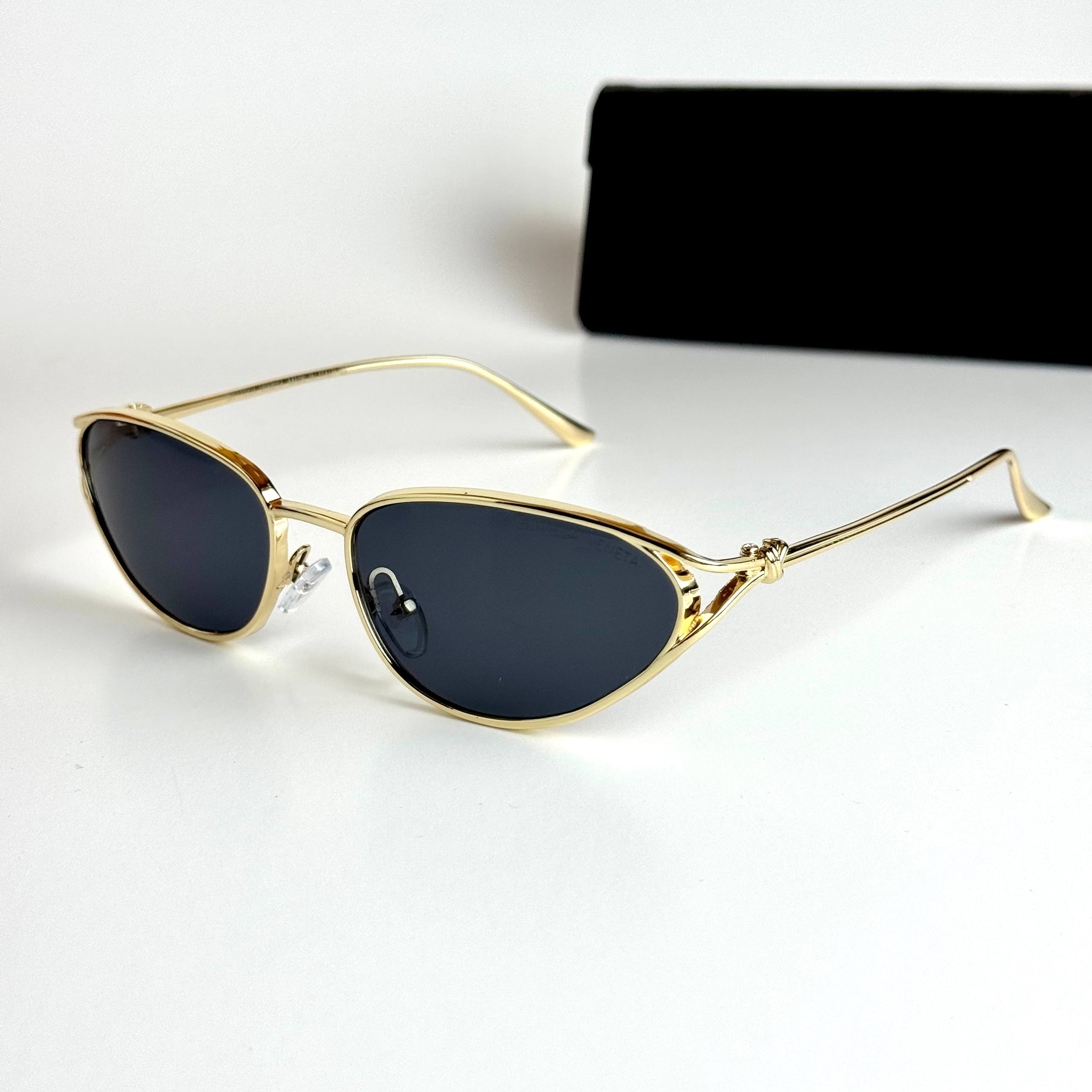 Bottega Veneta BV1357S Gold Black Sunglasses Lebanon - ChronoVault