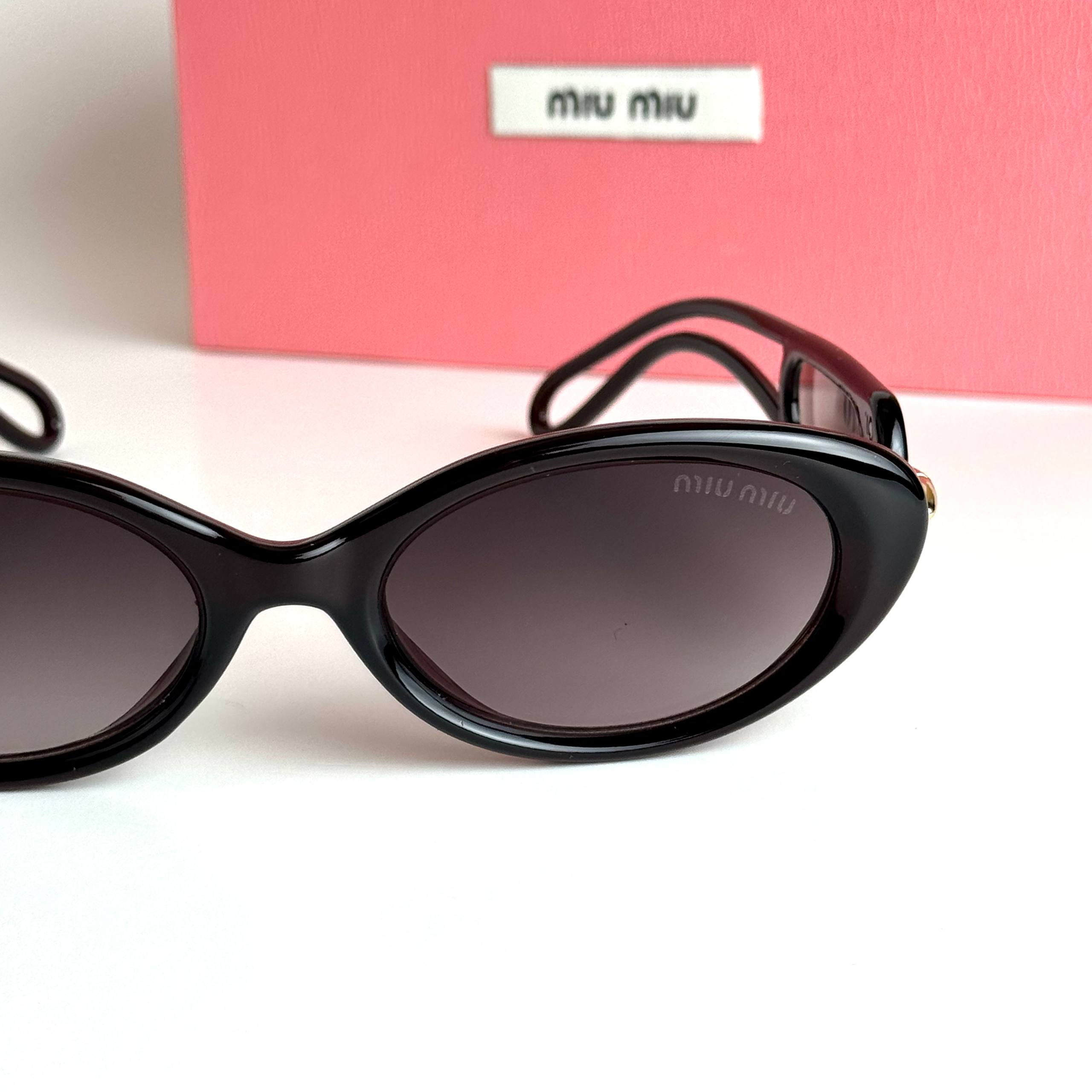 Miu Miu MU09ZS Brown Sunglasses Side View Lebanon - ChronoVault