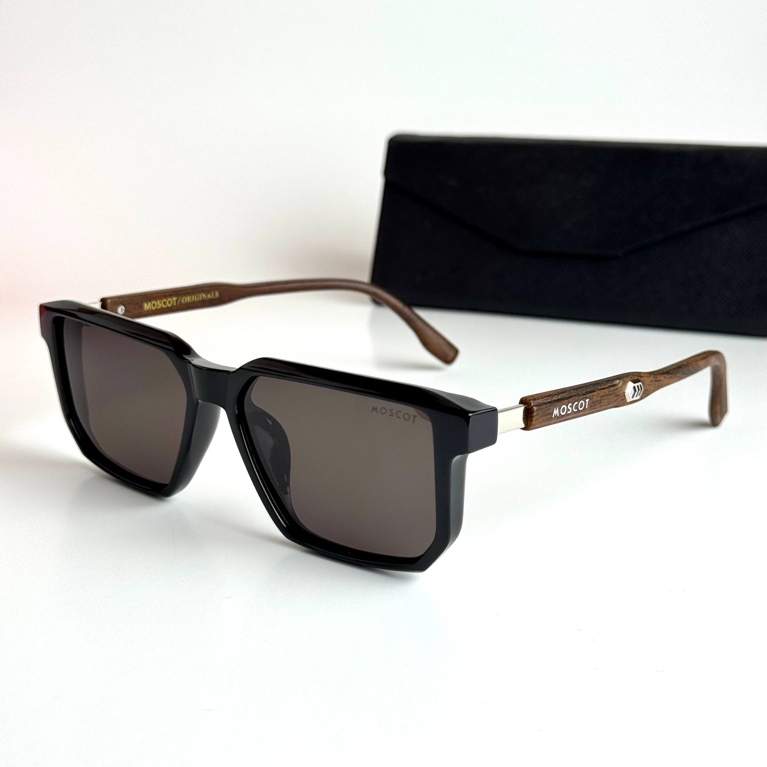 Moscot Square M3102 Black Brown Sunglasses Lebanon - ChronoVault