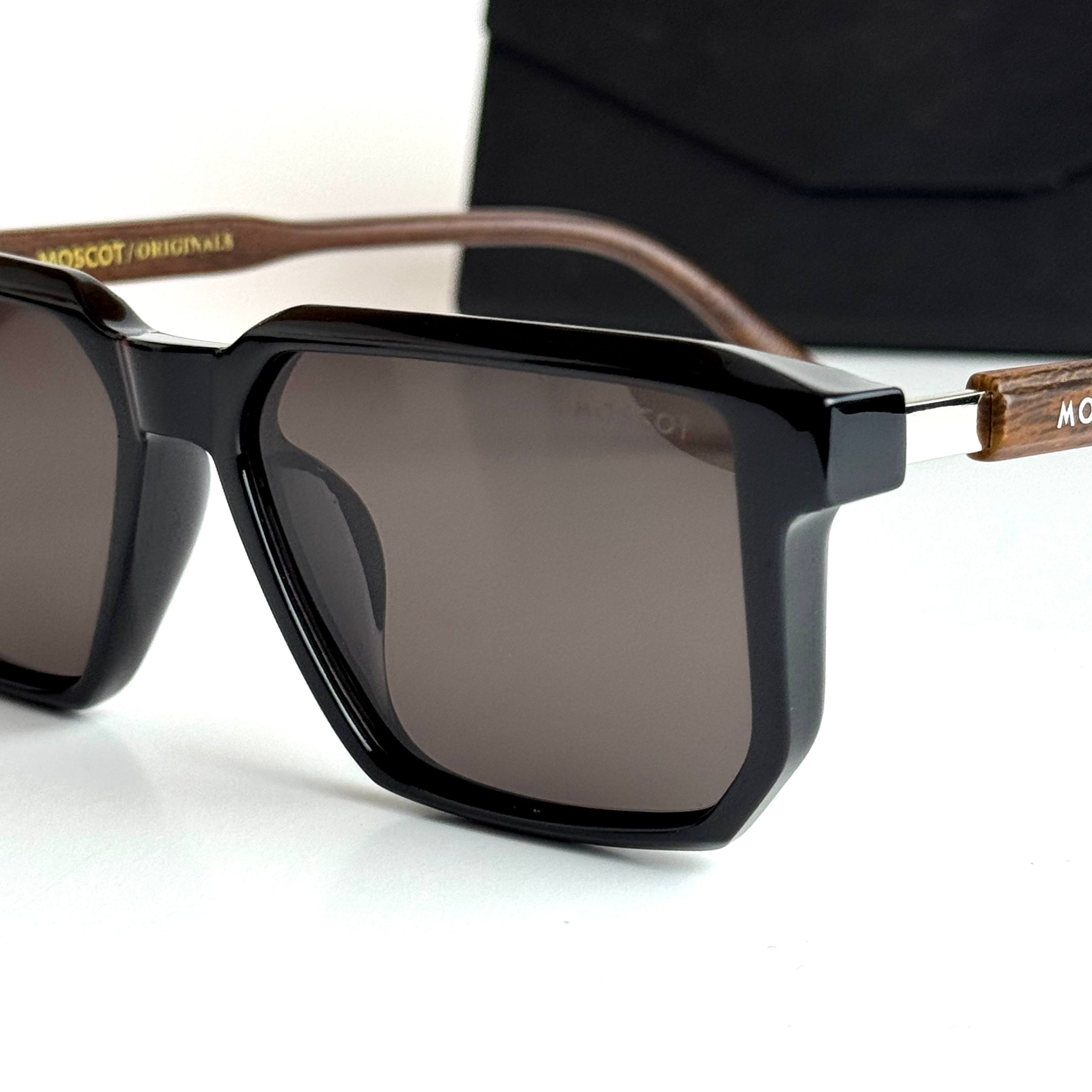Moscot Square M3102 Black Brown Sunglasses Lifestyle Lebanon - ChronoVault