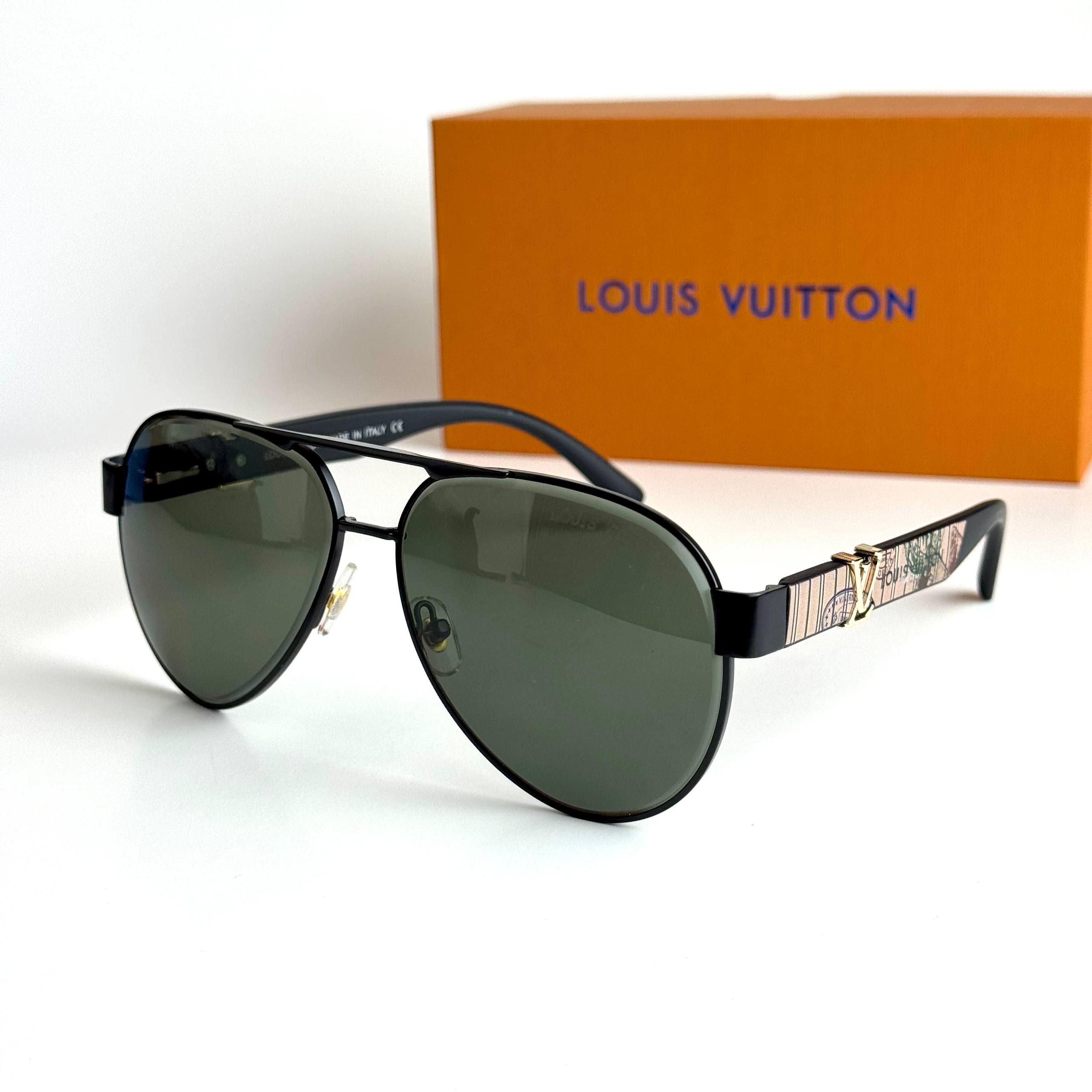 Louis Vuitton Aviator Black Green Sunglasses Lebanon - ChronoVault