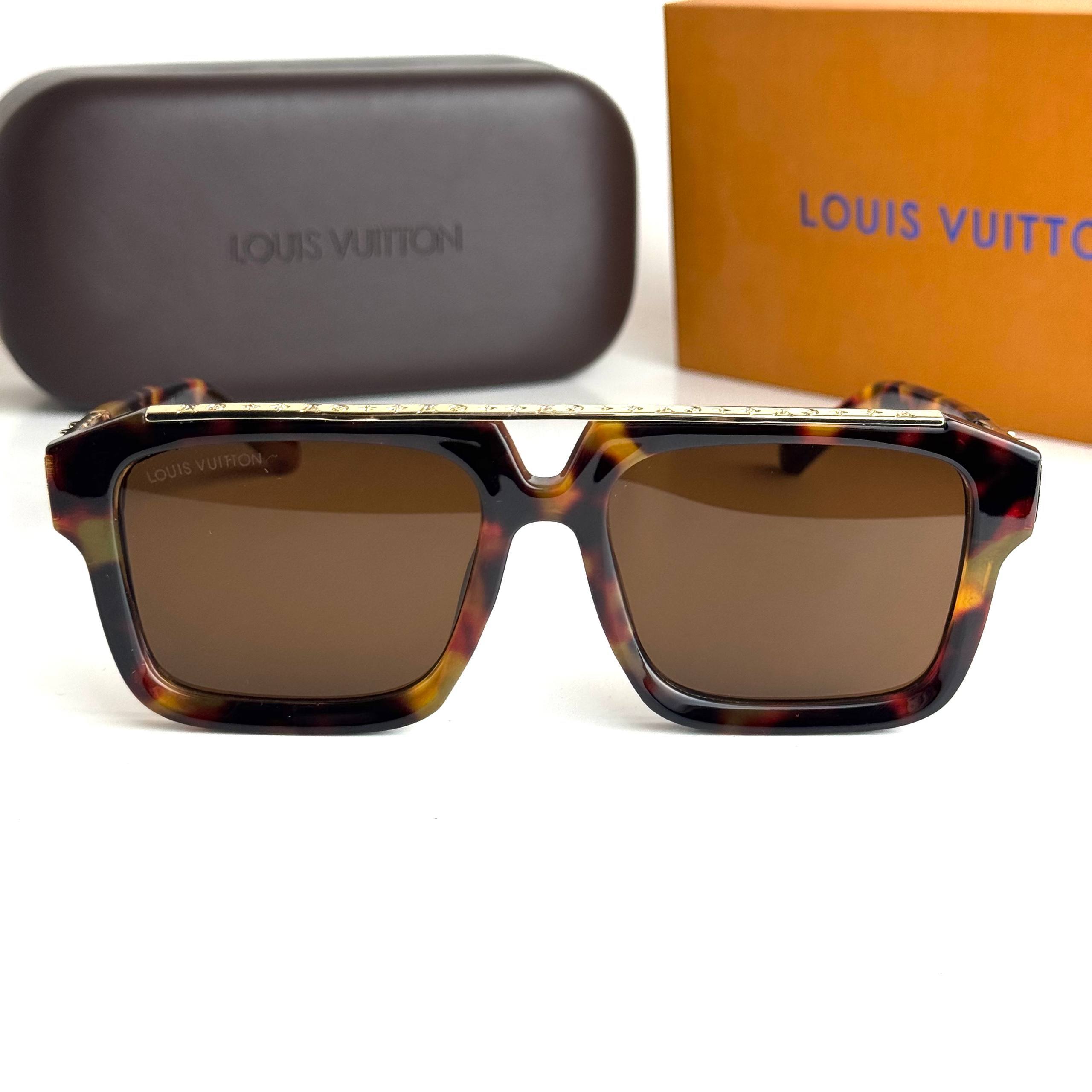Louis Vuitton LV2459 Tortoise Brown Sunglasses Side View Lebanon - ChronoVault
