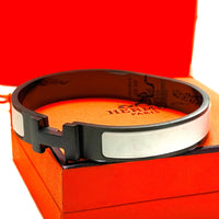 Hermes Clic H White Black Bracelet Front Lebanon - ChronoVault