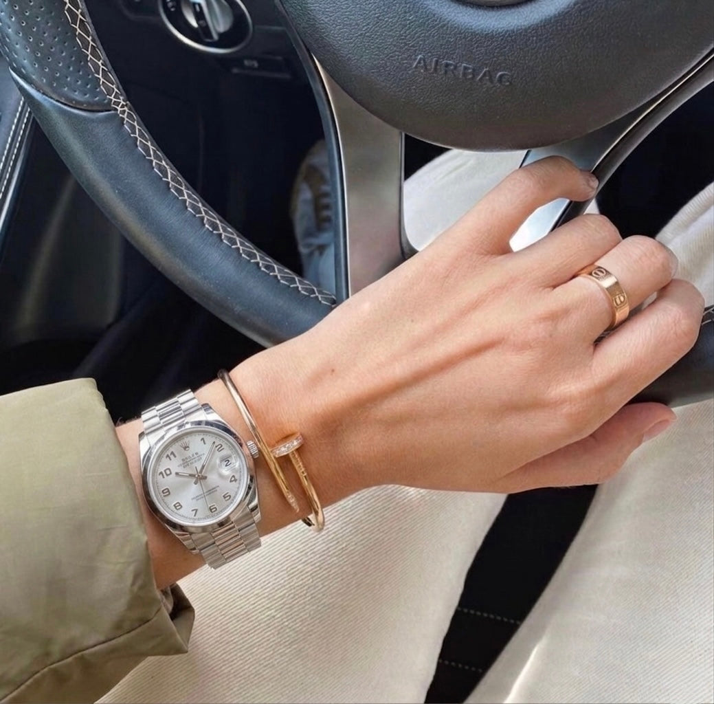 Rolex Datejust RD-1182 – Silver White (women)