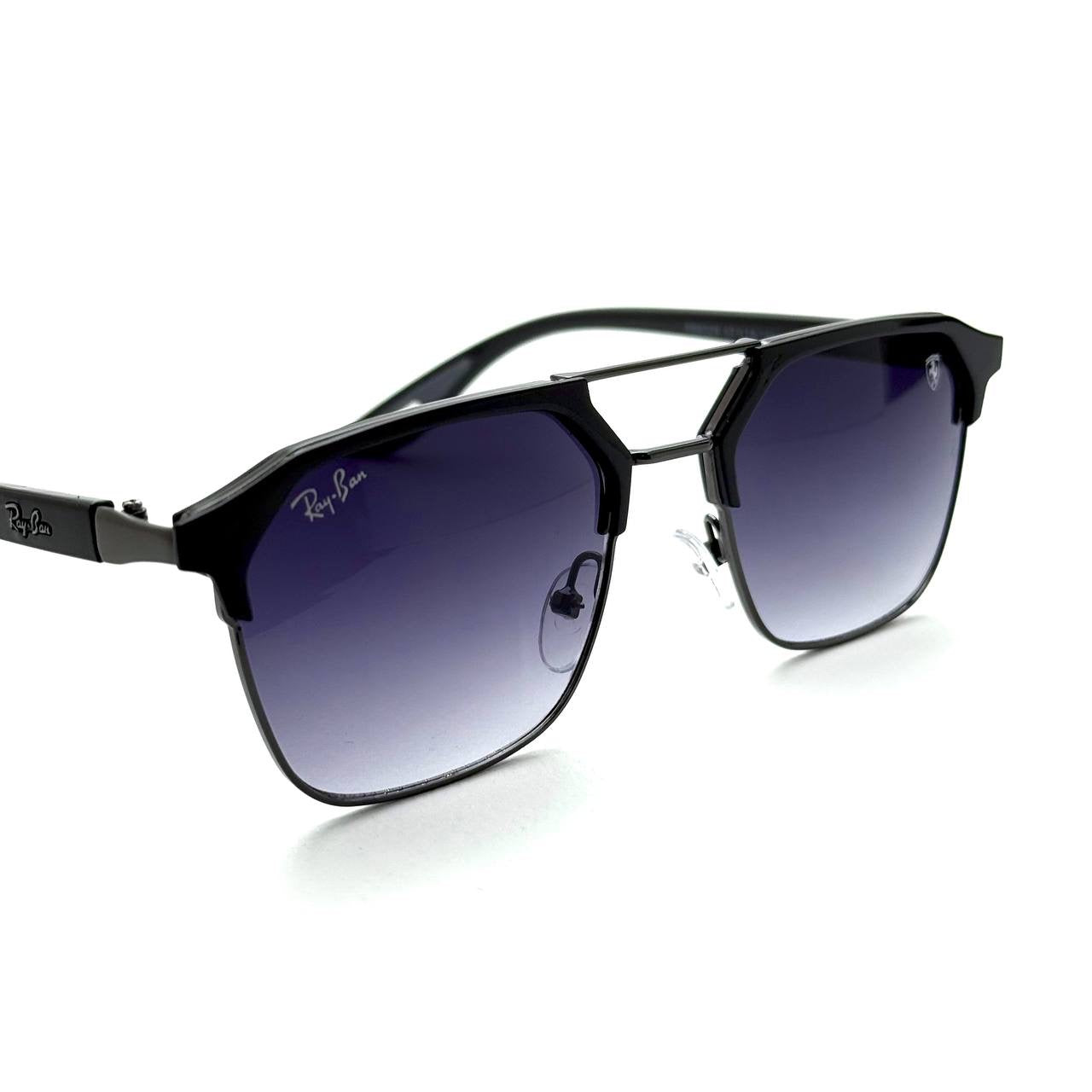 Ray-Ban Scuderia Ferrari RB3675M – Black / Violet Gradient