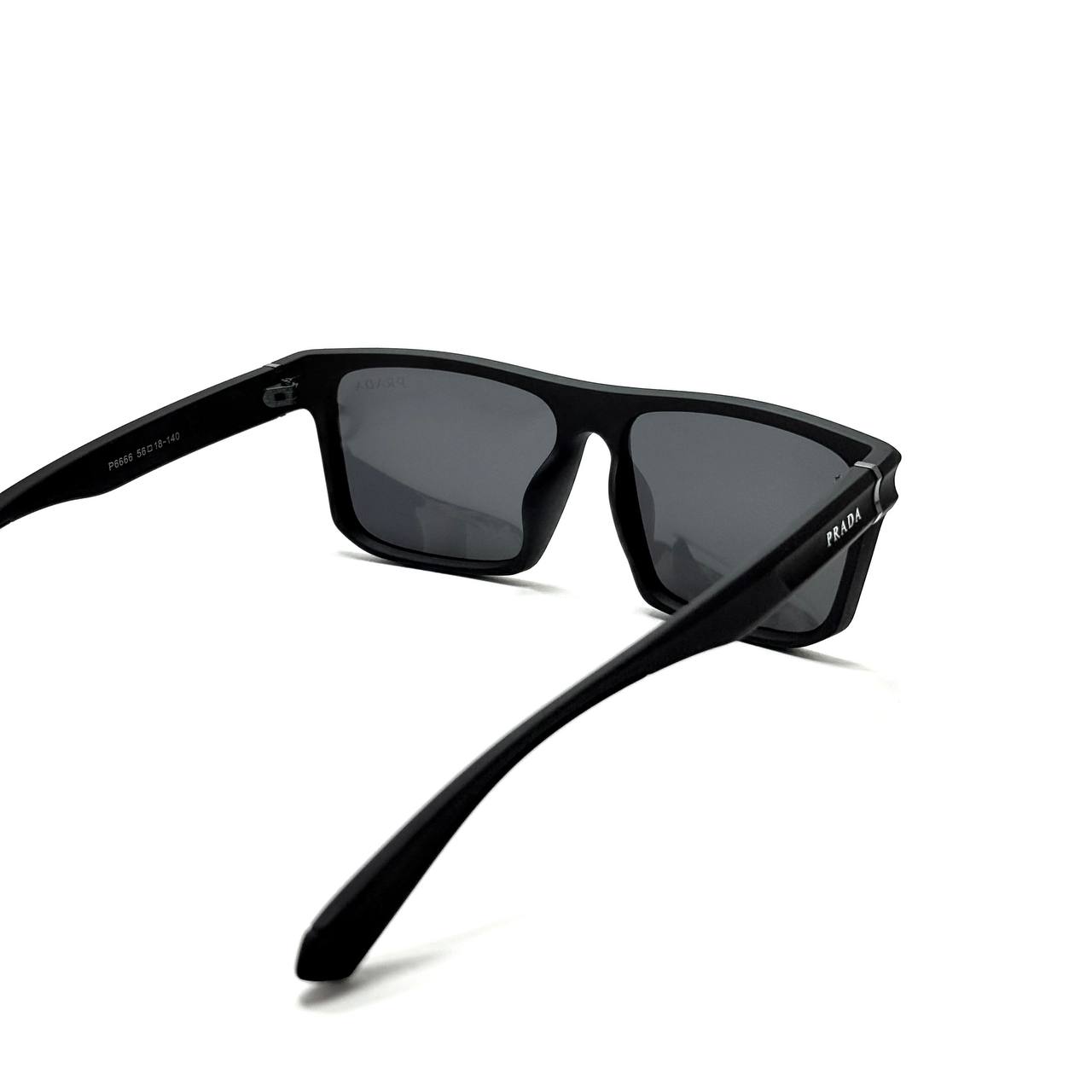 Prada Sunglasses – Matte Black / Grey Gradient