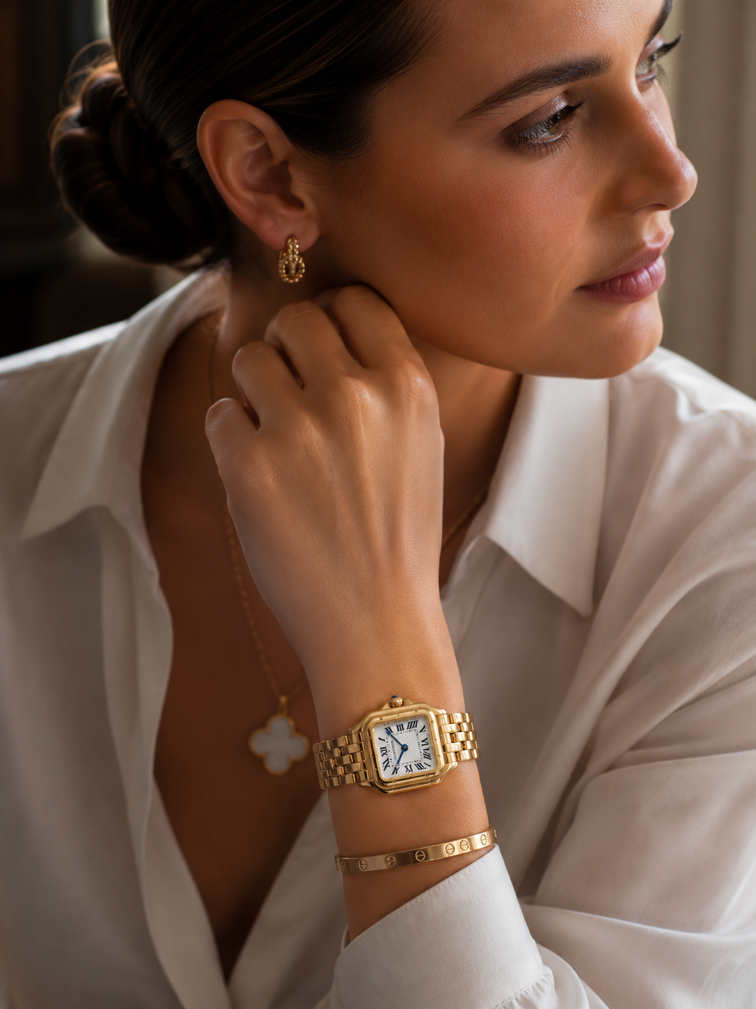 PanthÃ¨re de Cartier — Gold Classic Women's Luxury Watch Lifestyle Lebanon - ChronoVault