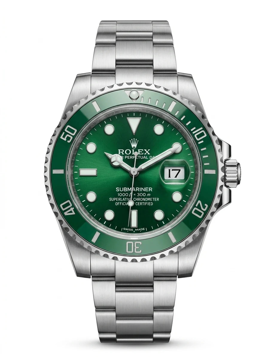 Rolex Submariner Hulk Green Dial Men's Watch Lebanon