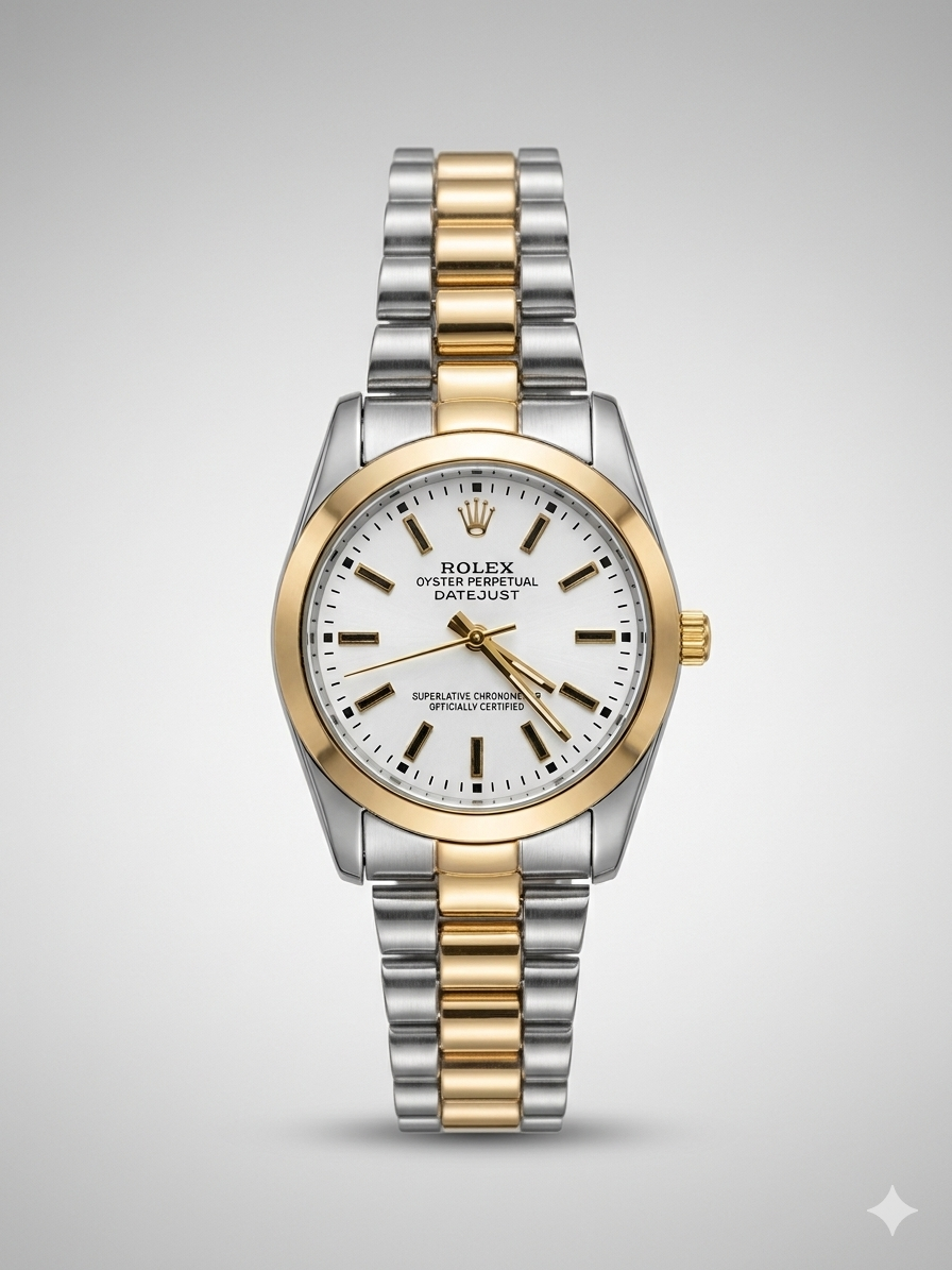 Rolex Datejust – Two-Tone Silver & Gold