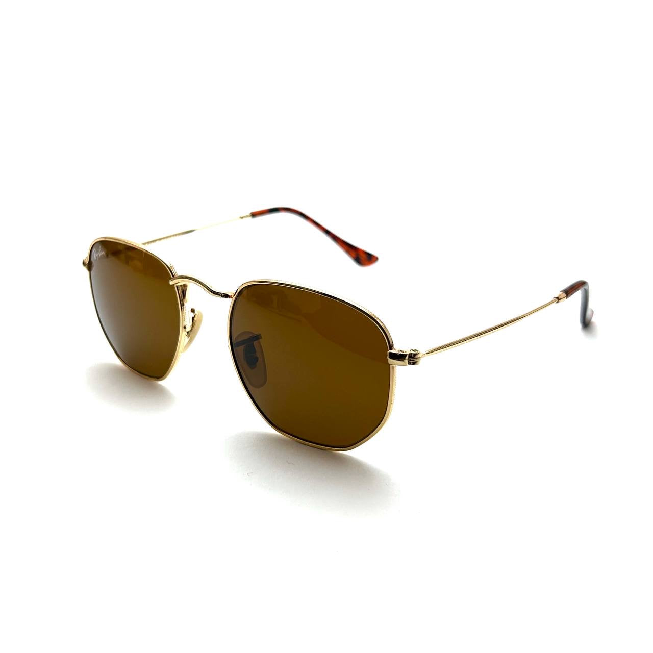 Ray-Ban RB3689 – Gold & Amber