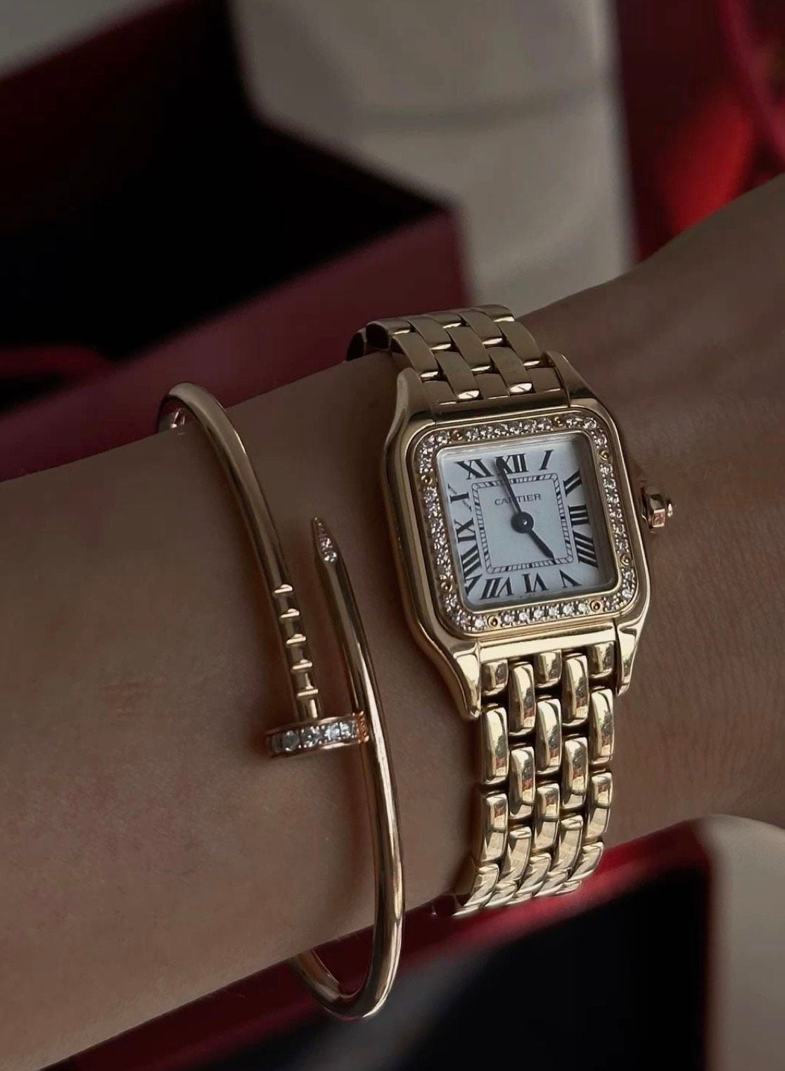 Panthère de Cartier – 18K Yellow Gold & Diamond