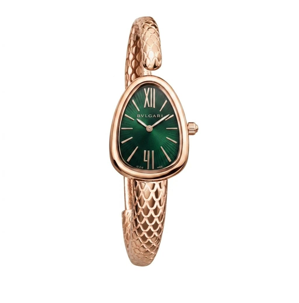 Bvlgari Baignoire Rose Gold Green Women's Watch Lebanon