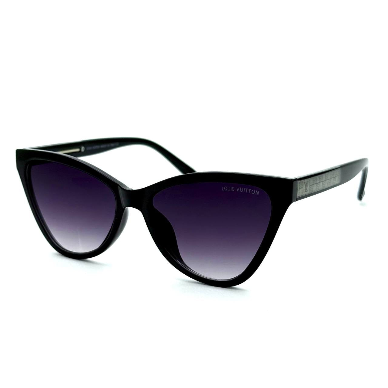 Louis Vuitton LV Cat-Eye – Gloss Black / Violet Gradient