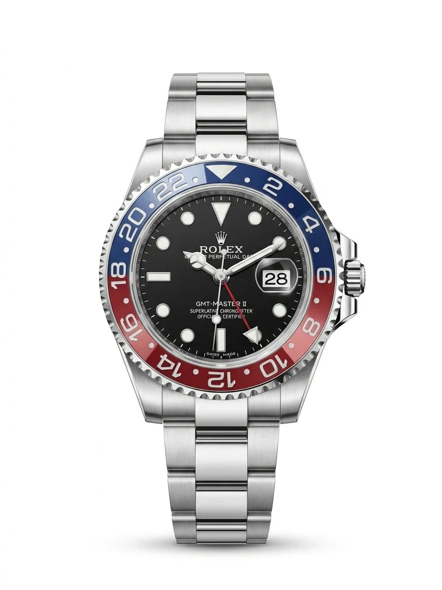 Rolex GMT-Master II Pepsi Red Blue Men's Watch Lebanon