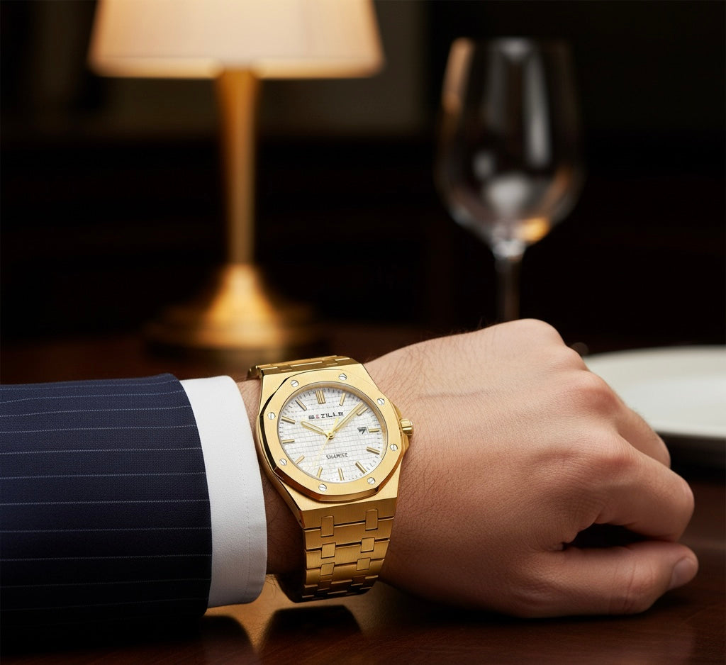 Snille Gold Classic – Gold / White Dial