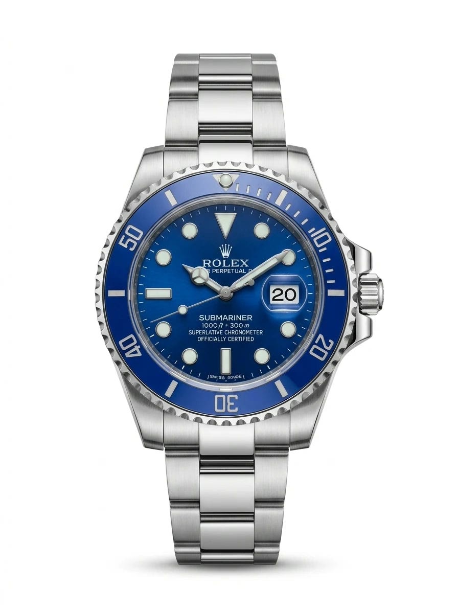 Rolex Submariner Blue Dial Men's Watch Lebanon