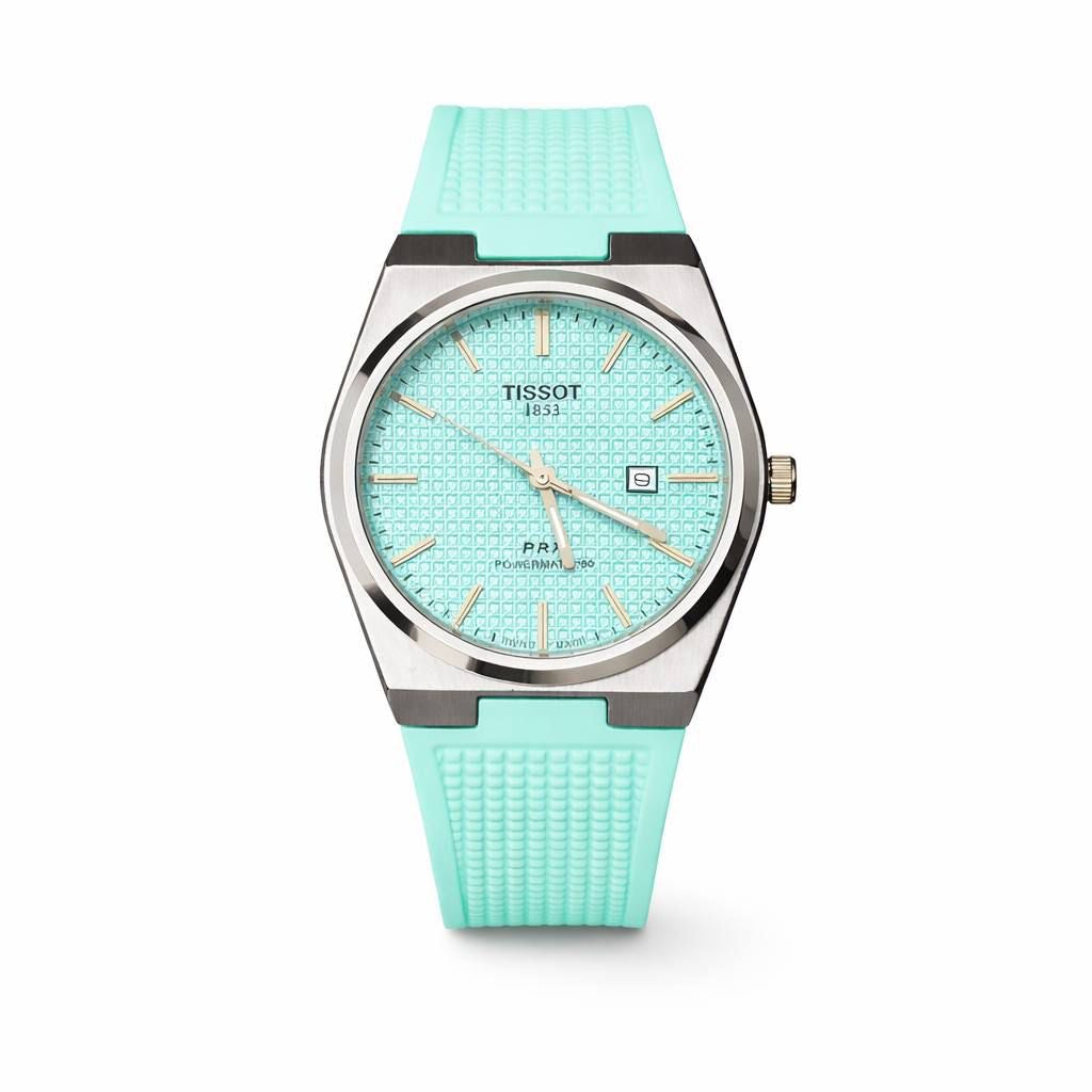 Tissot PRX Quartz - Silver Light Blue