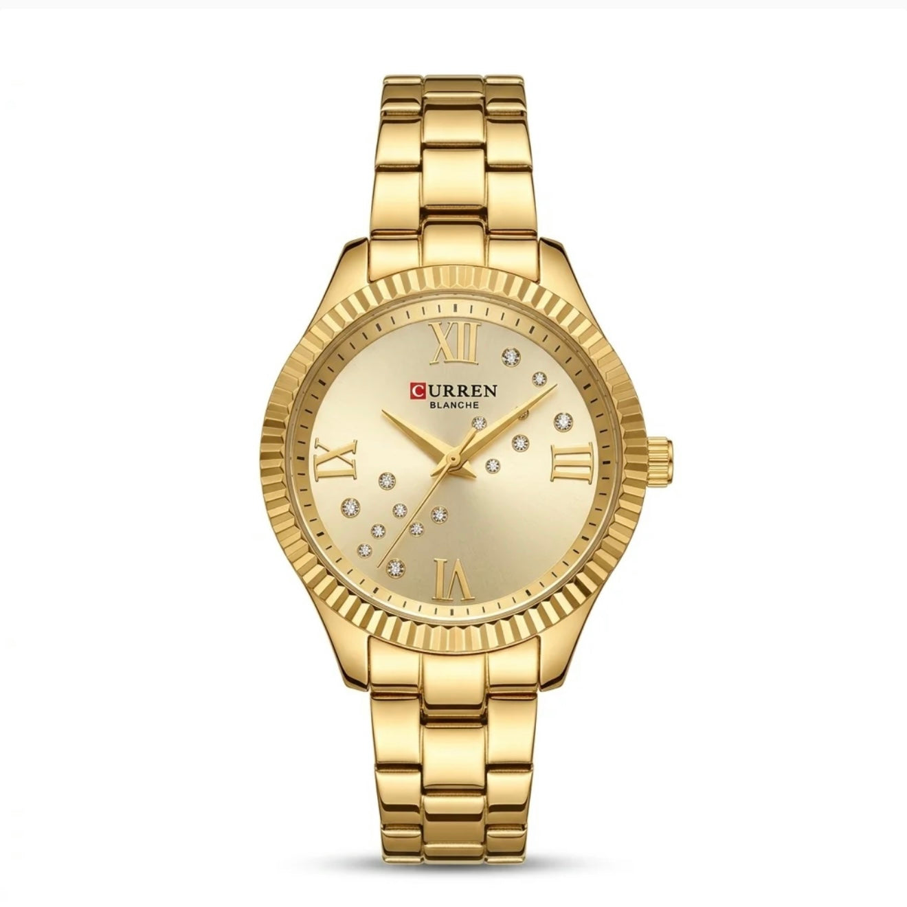 Curren Blanche CB-2407 – Gold Crystal (women)