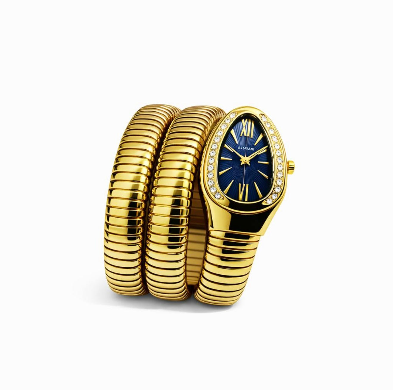 BVLGARI Serpenti Tubogas Watch - Gold Black