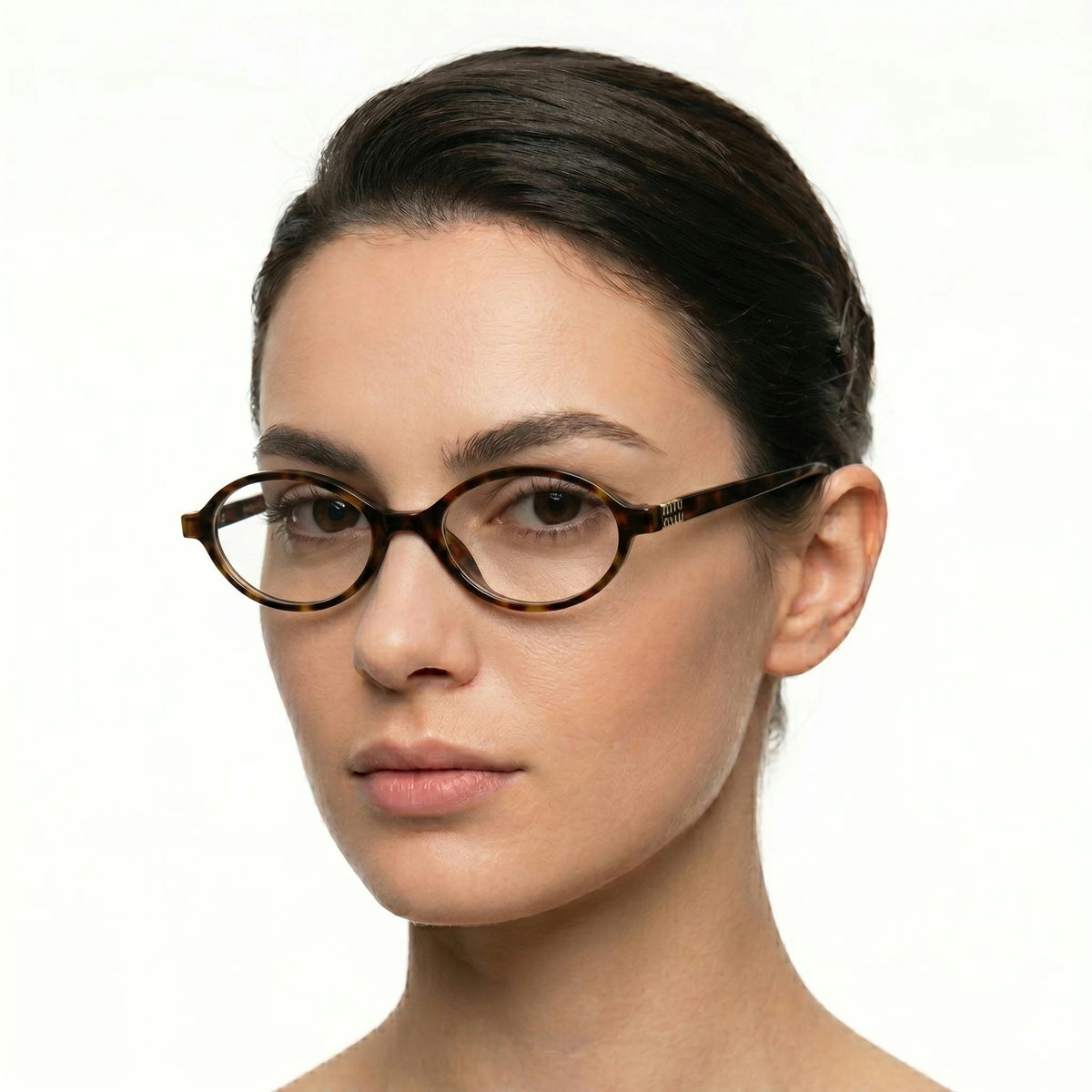 Miu Miu SMU10Q Transparent Tortoise Sunglasses Lifestyle Lebanon – ChronoVault