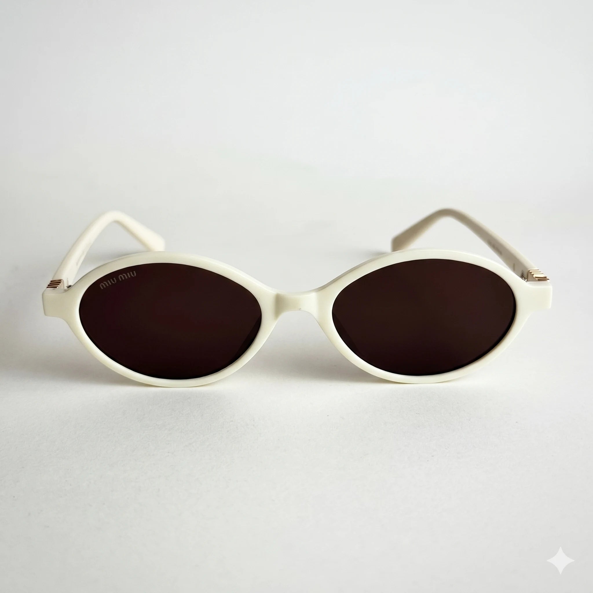 Miu Miu SMU10Q Cream Beige Sunglasses Angle Lebanon – ChronoVault
