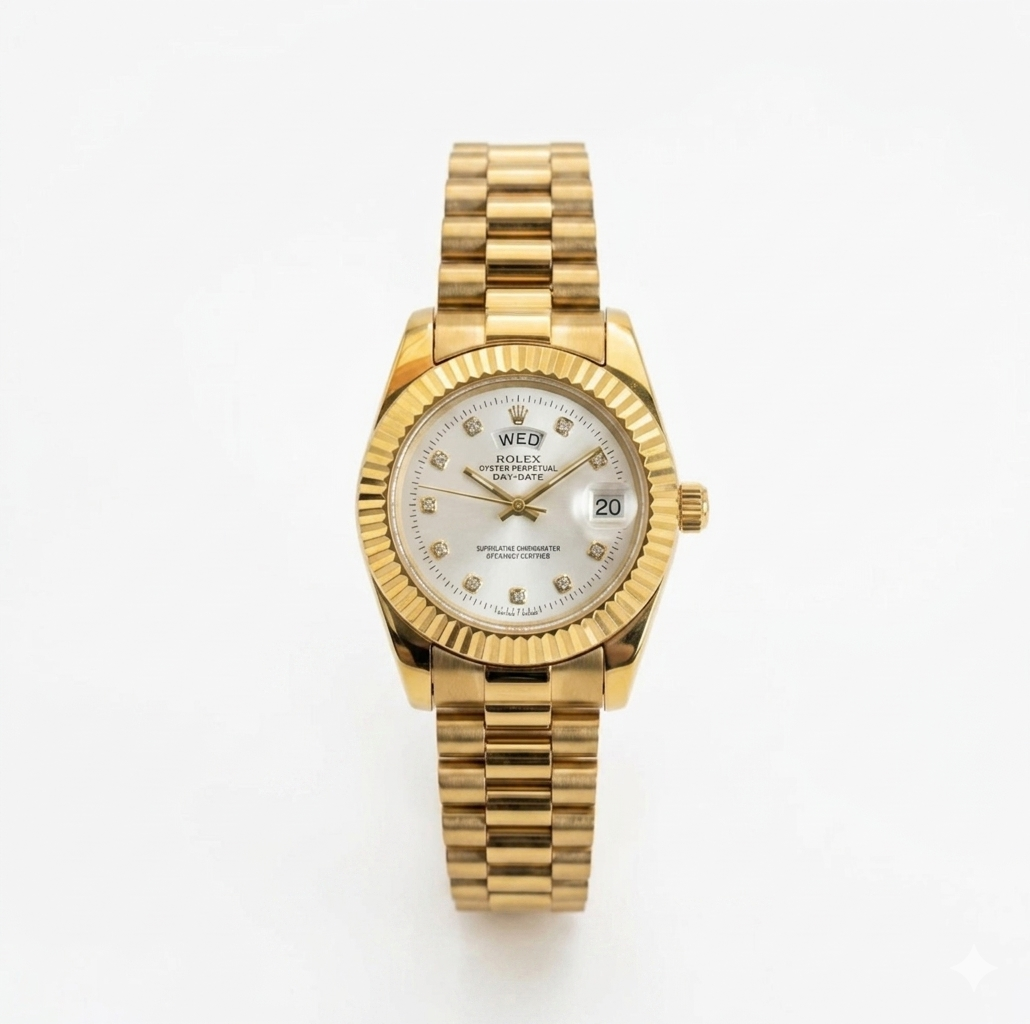 Rolex Day-Date – Gold White (women)
