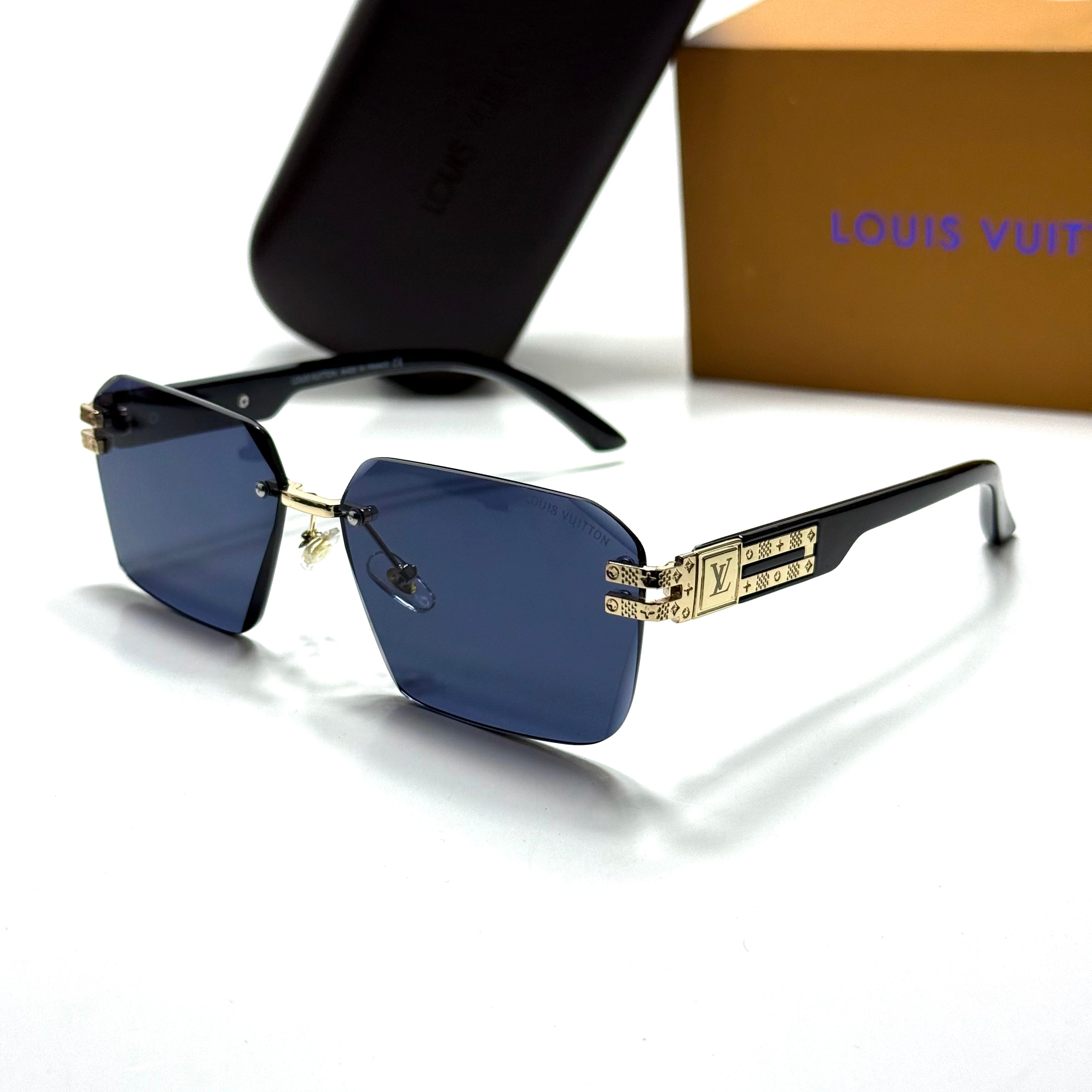 Louis Vuitton Rimless Black Blue Sunglasses Lebanon - ChronoVault