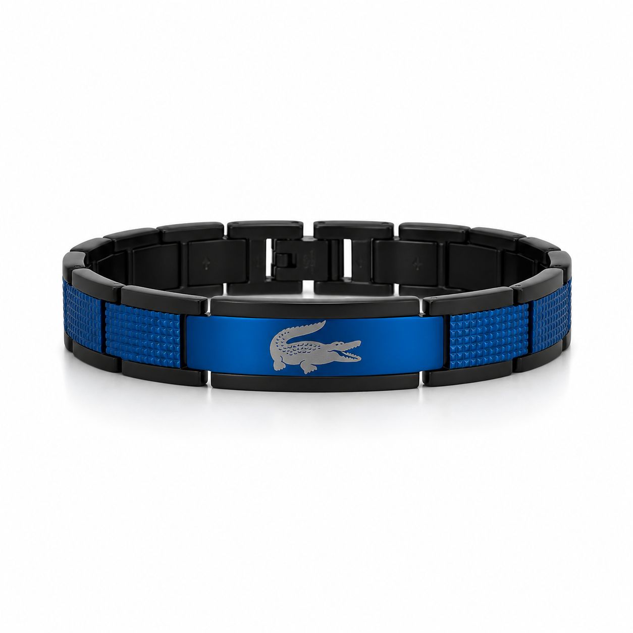 Lacoste Link Bracelet – Black Blue Lebanon - ChronoVault