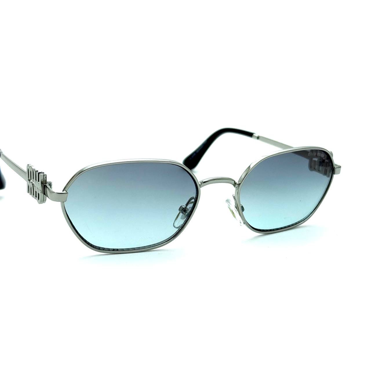 Miu Miu MU 54YS – Silver / Ice Grey Gradient