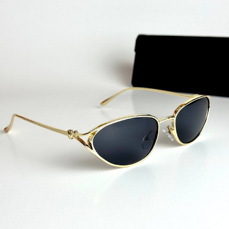 Bottega Veneta BV1357S Gold Black Sunglasses Lebanon - ChronoVault - view 5