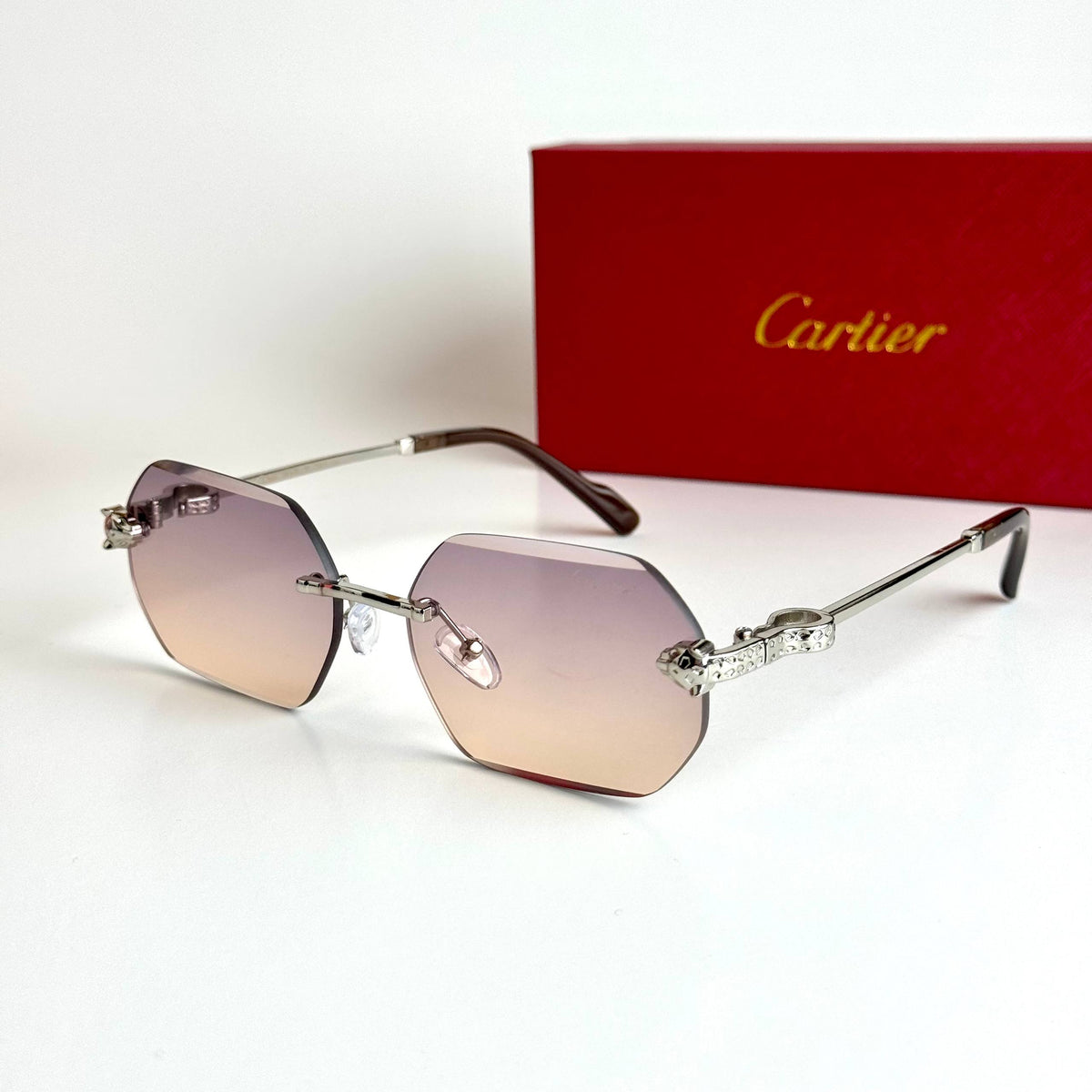 Cartier CT0468S Silver Pink women's sunglasses Lebanon - ChronoVault