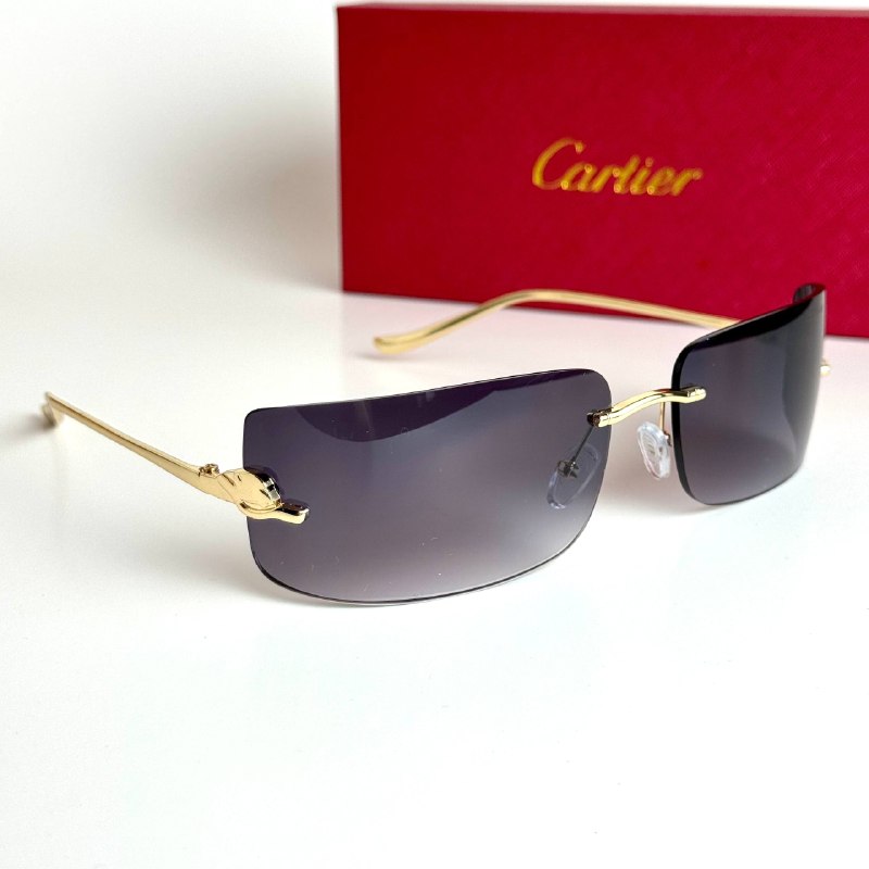 Cartier Mask CT0398S-001 Gold Black Sunglasses Lebanon - ChronoVault - view 5