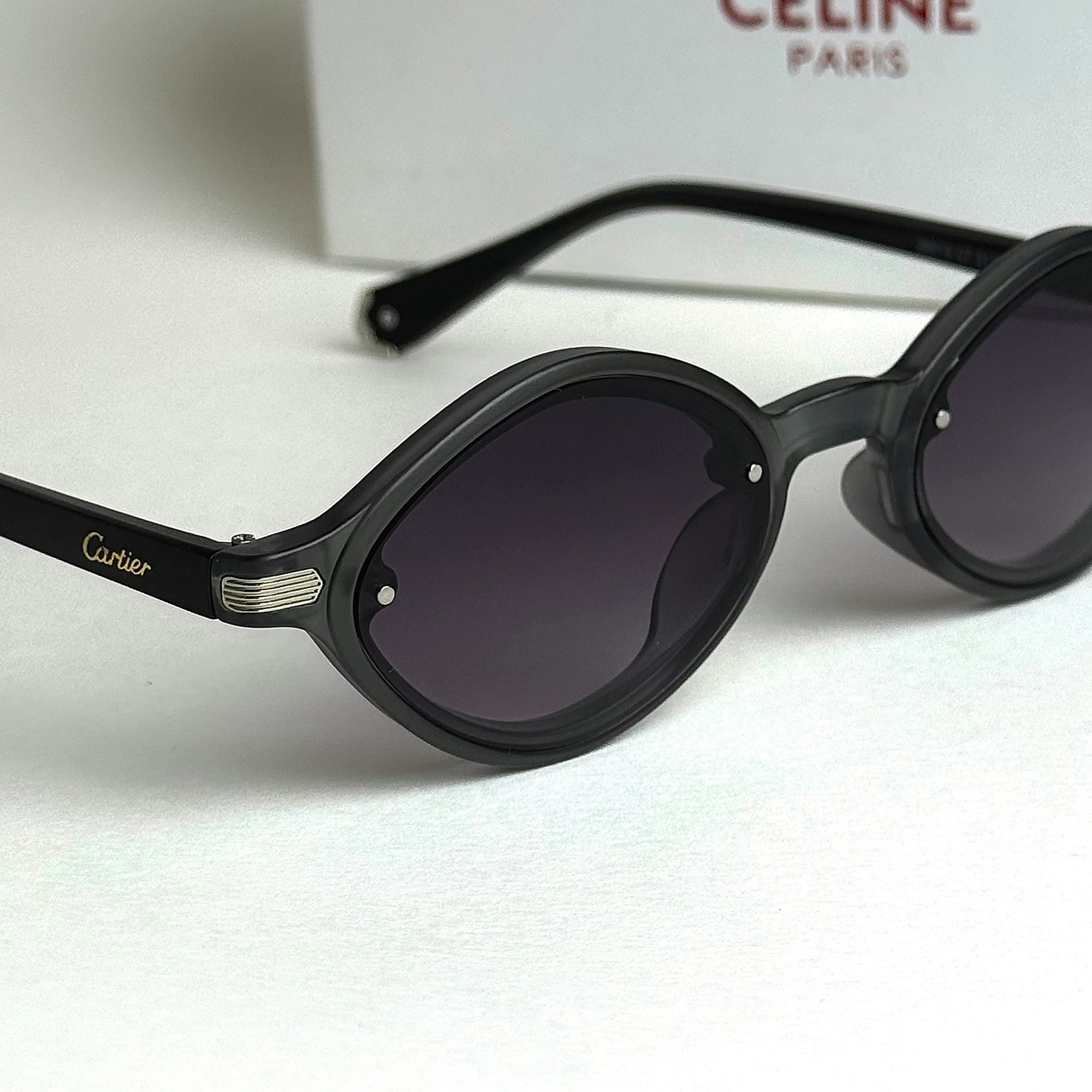 Cartier Oval Smoke Gradient women's sunglasses Lebanon - ChronoVault - view 2