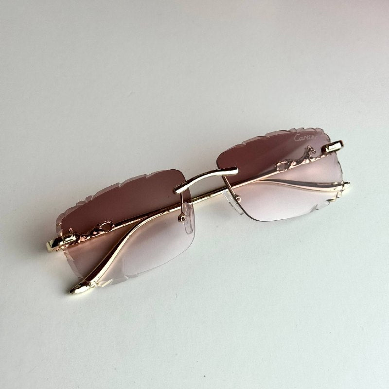 Cartier CT0486S Pink Sunglasses Front View Lebanon - ChronoVault - view 5