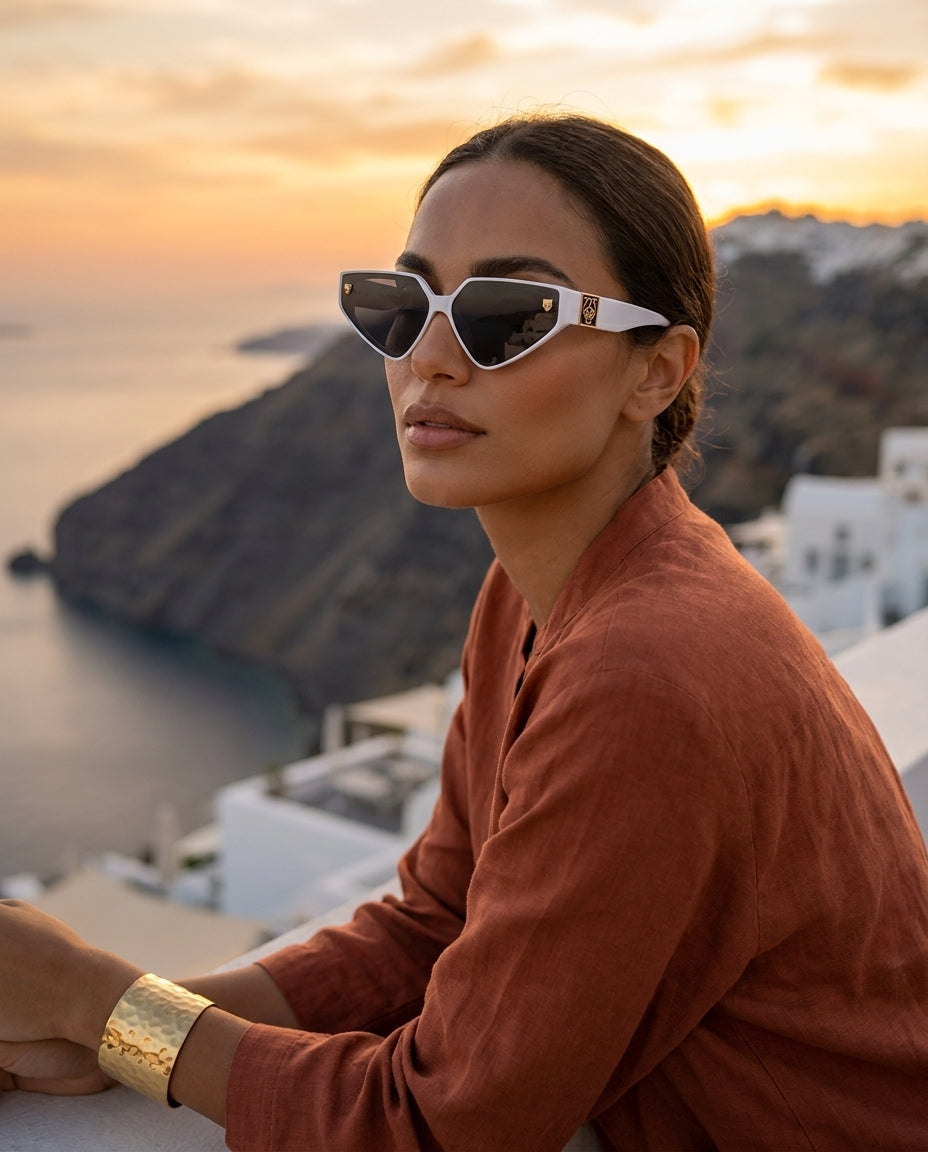 Cartier The White Cat Sunglasses Lifestyle Lebanon – ChronoVault
