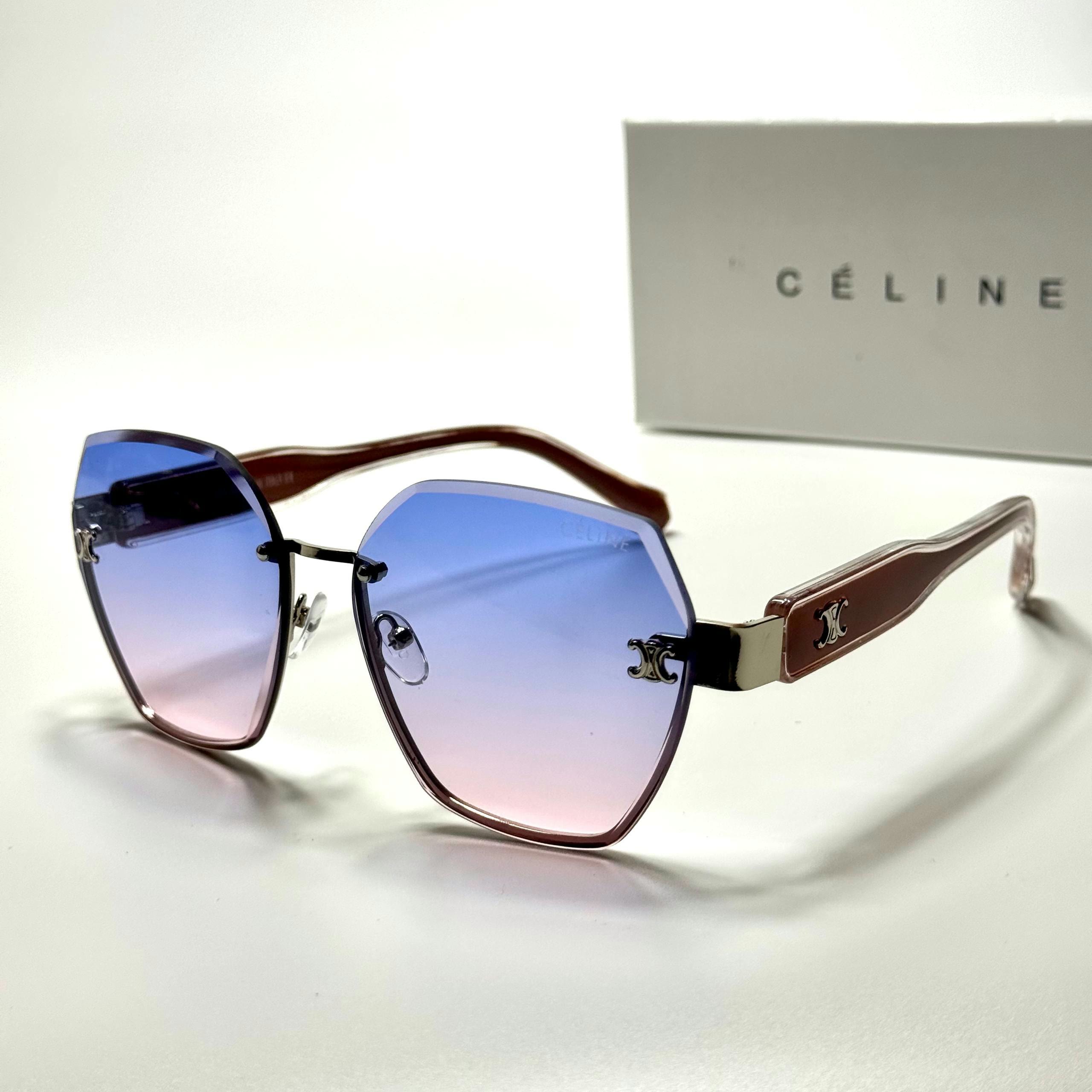 Celine Geometric CL5019 Rose Gold Blue Pink women's sunglasses Lebanon - ChronoVault