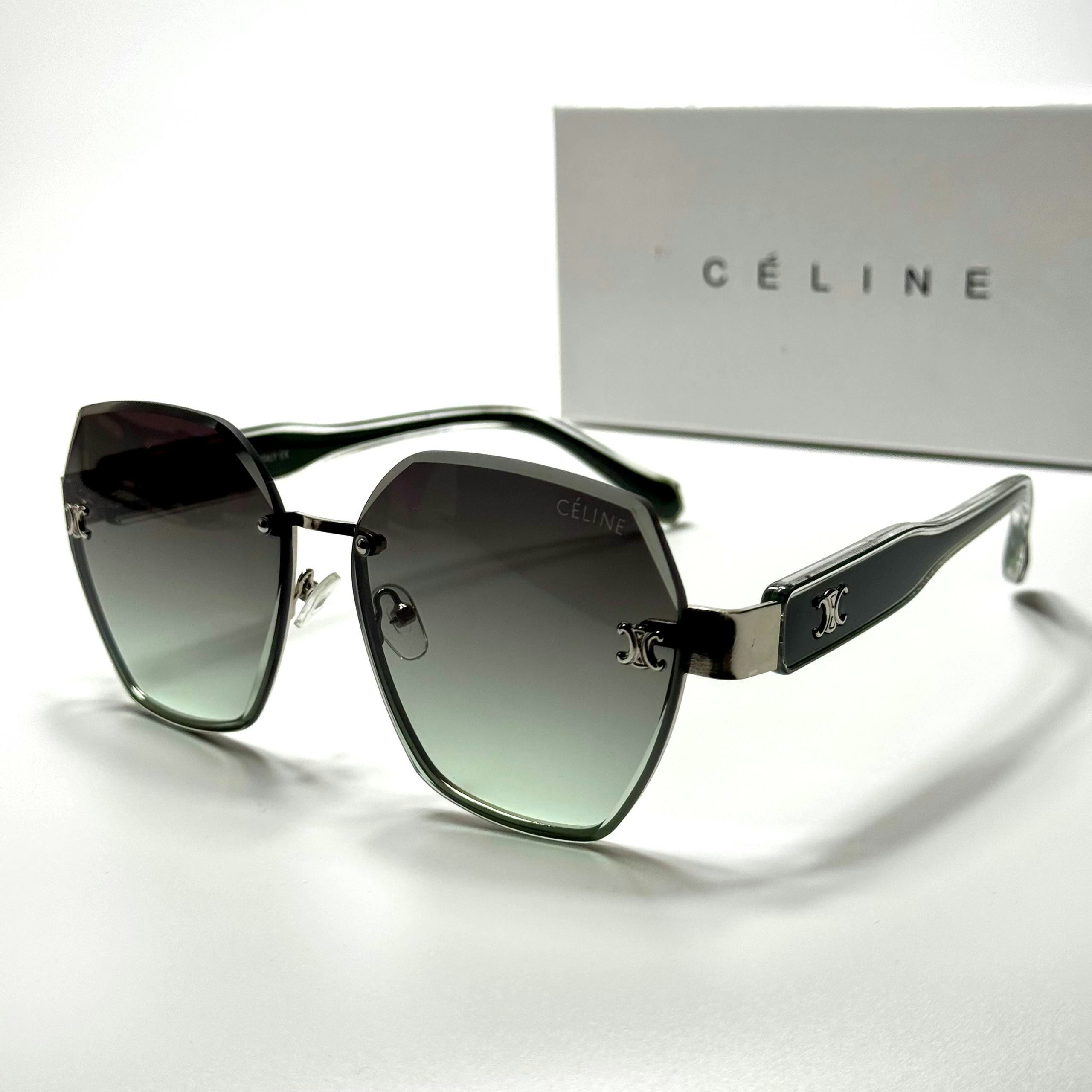 Celine Geometric CL5087 Green Grey Gradient women's sunglasses Lebanon - ChronoVault