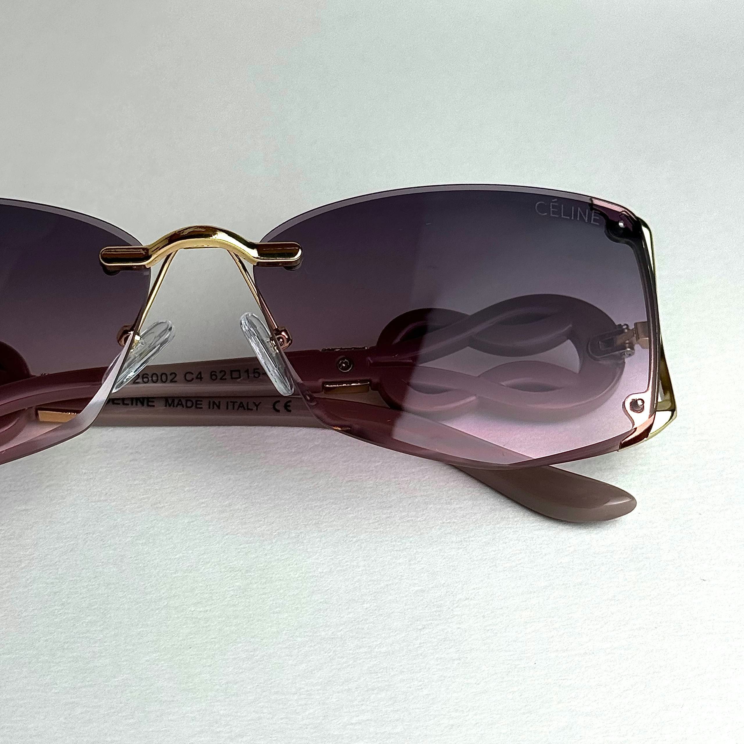 Celine Knot Shield Pink Gradient women's sunglasses Lebanon - ChronoVault - view 4