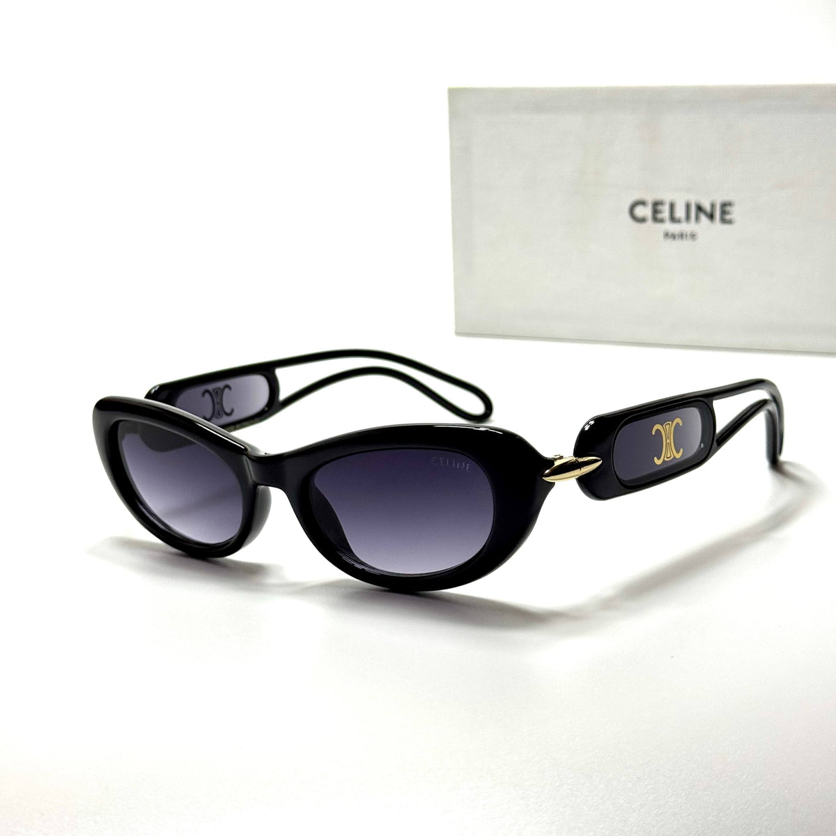 Celine Oval CL40276U Black Purple Gradient women's sunglasses Lebanon - ChronoVault