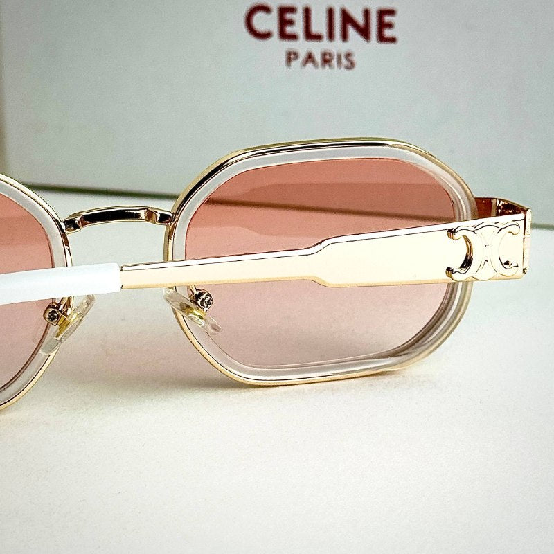 Celine Triomphe CL4027U Gold Pink Sunglasses Lebanon - ChronoVault - view 5