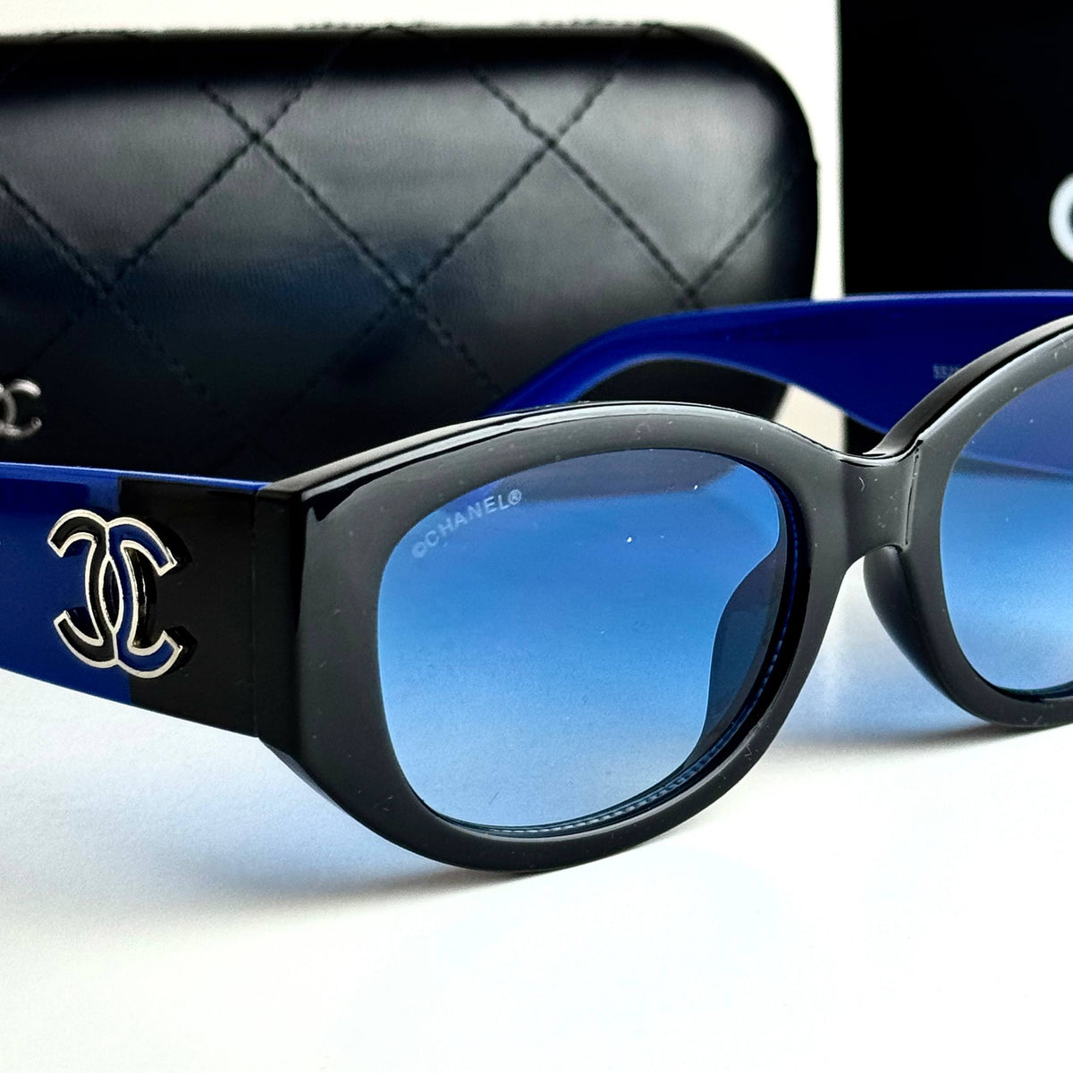 Chanel CH5442 Blue Sunglasses Front View Lebanon - ChronoVault - view 4