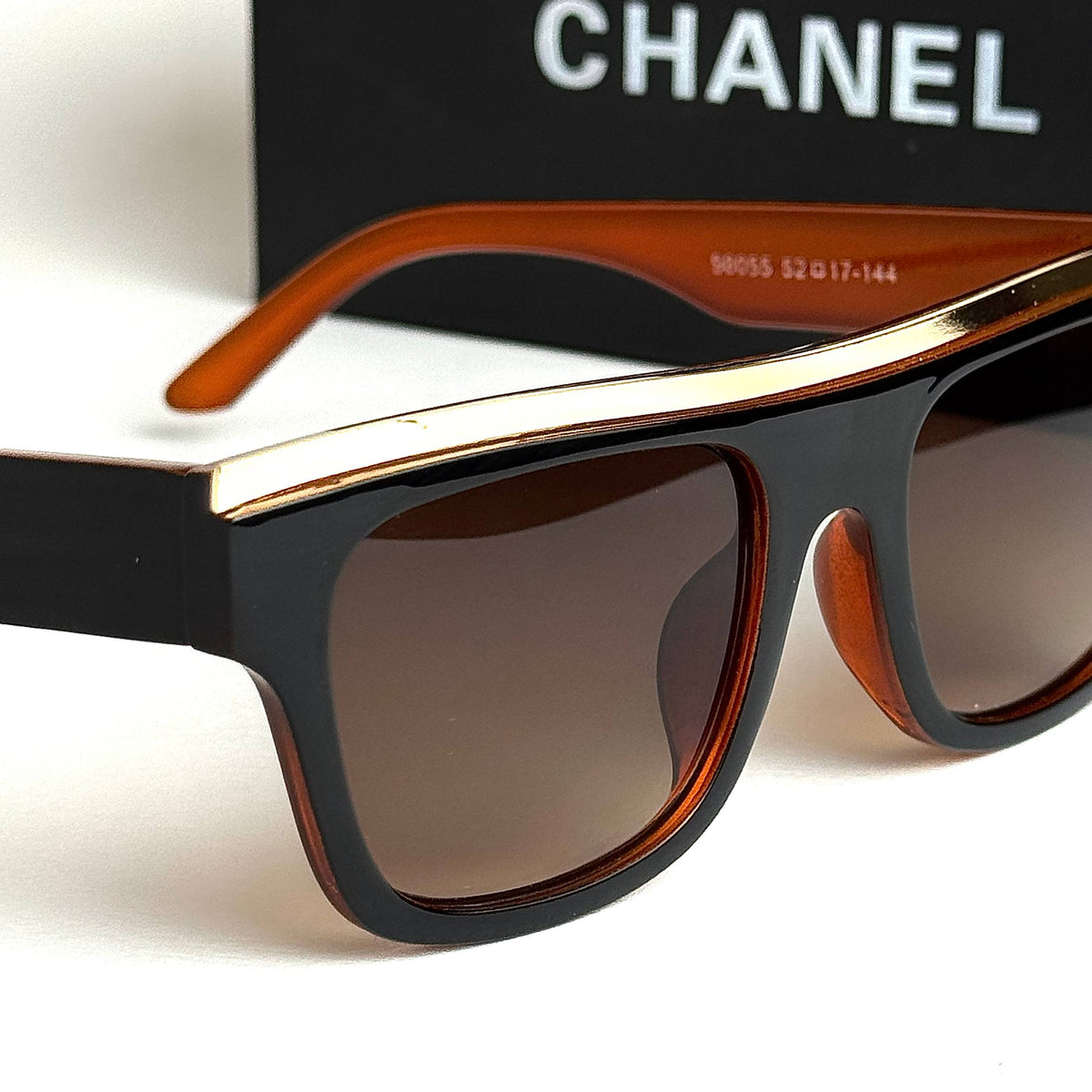Chanel CH6056 N Brown Havana women's sunglasses Lebanon - ChronoVault - view 3