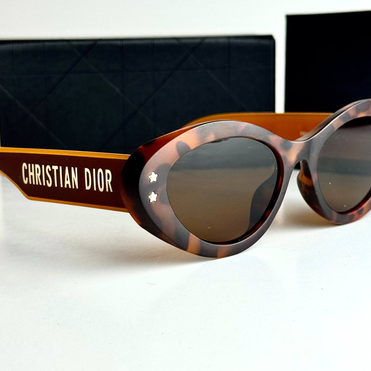 Dior CD4237 Brown Sunglasses Front View Lebanon - ChronoVault - view 3
