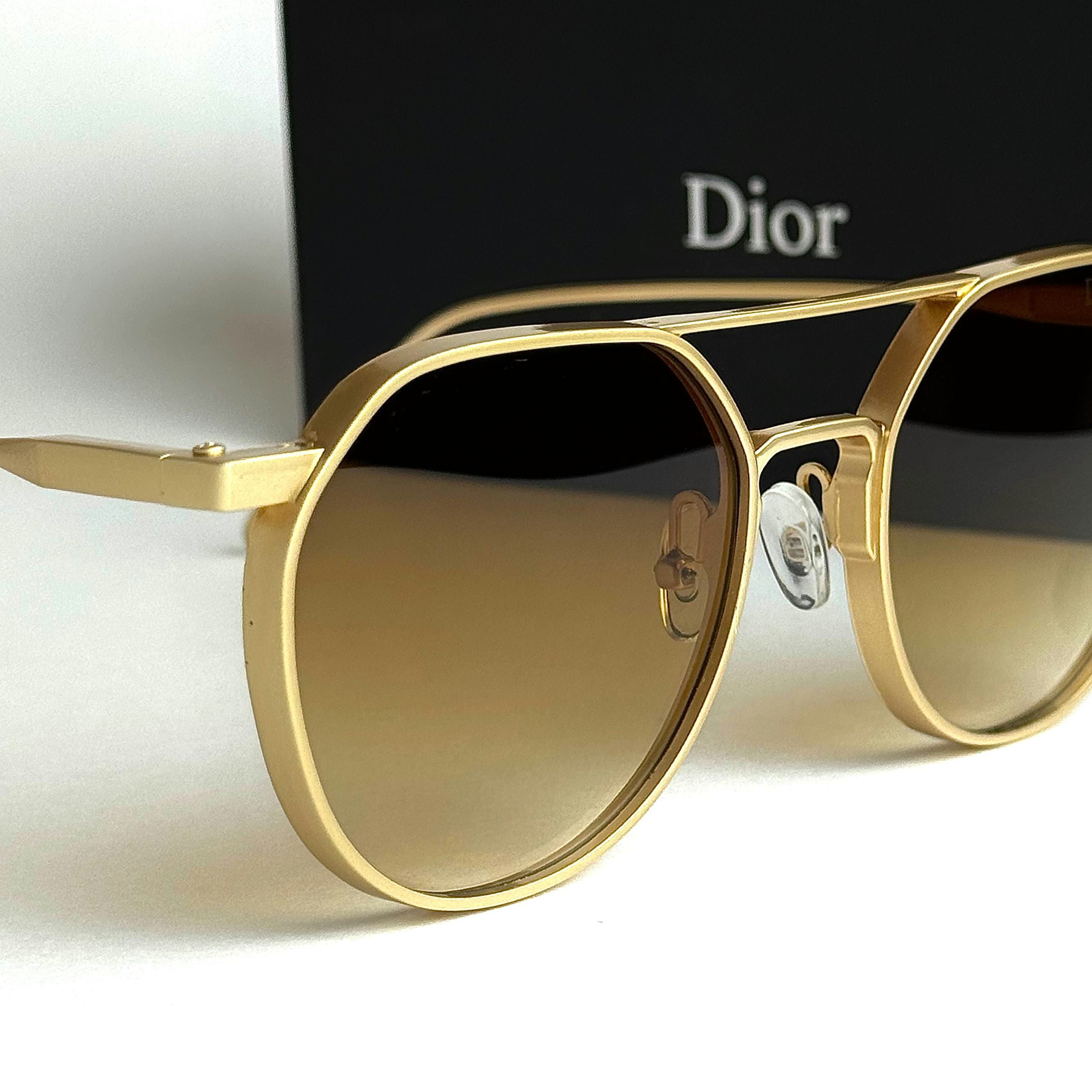 Dior CD Diamond S2U Gold Brown Gradient women's sunglasses Lebanon - ChronoVault - view 2
