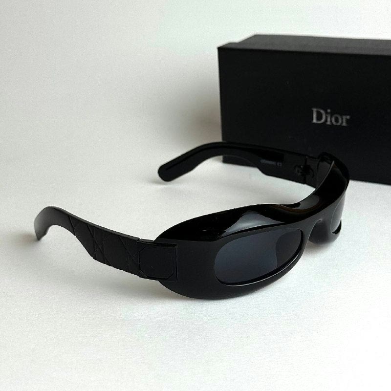 Dior Oblique Shield Black women's sunglasses Lebanon - ChronoVault - view 4