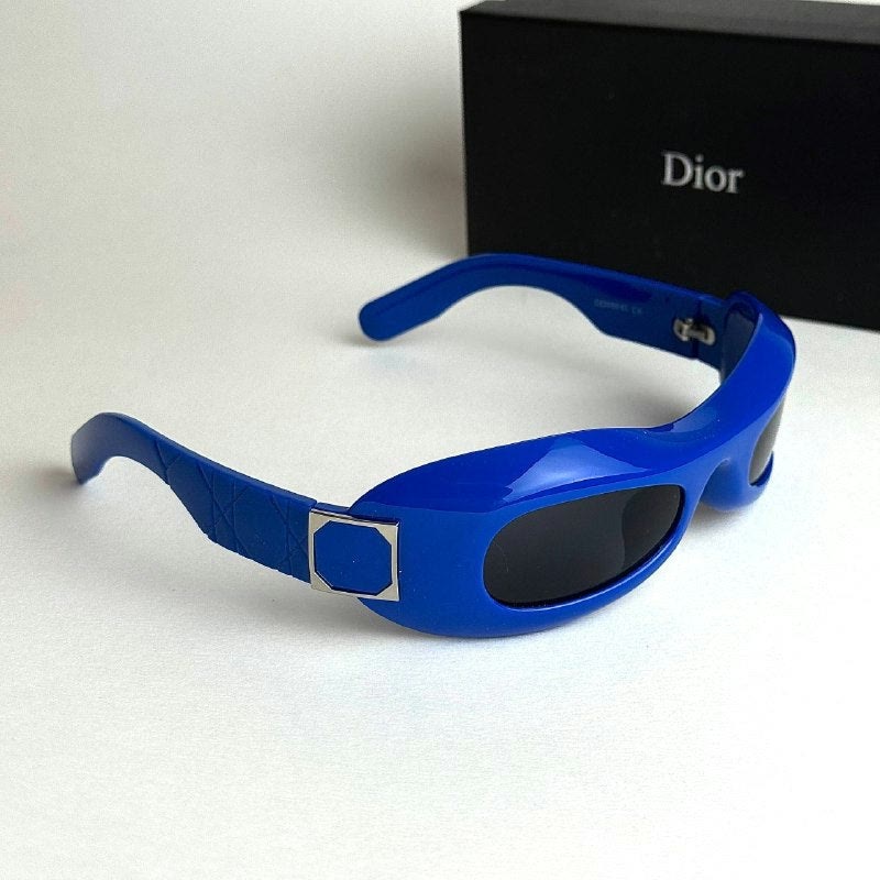 Dior Oblique Shield Blue women's sunglasses Lebanon - ChronoVault - view 4