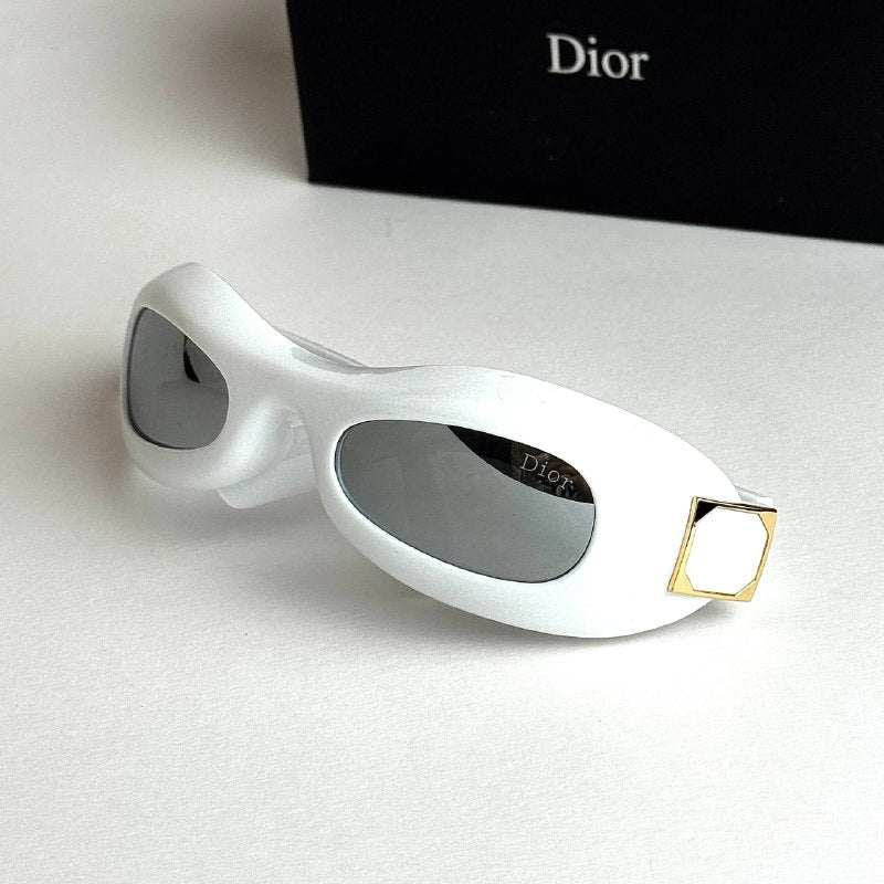 Dior Oblique Shield White Mirror women's sunglasses Lebanon - ChronoVault - view 5