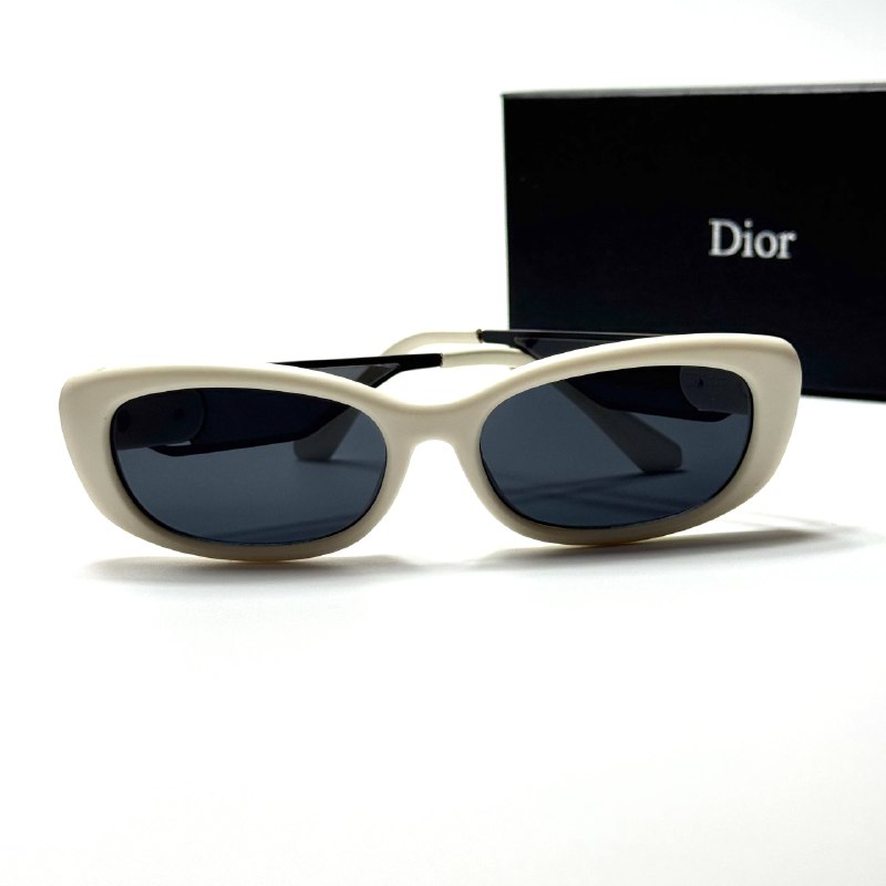 Dior Oval DRS743 Black Grey women's sunglasses Lebanon - ChronoVault - view 4