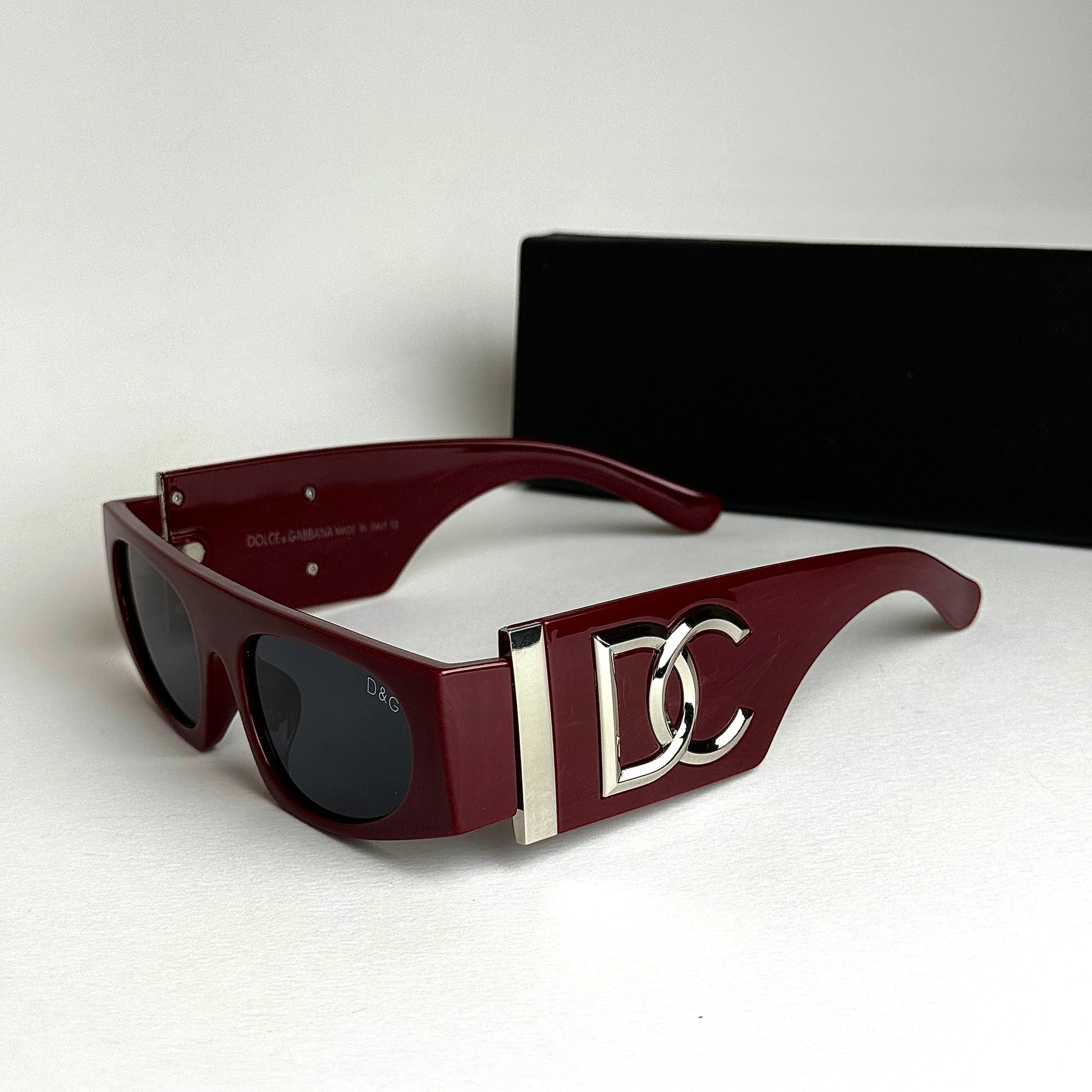 Dolce & Gabbana Shield Rectangle Red women's sunglasses Lebanon - ChronoVault